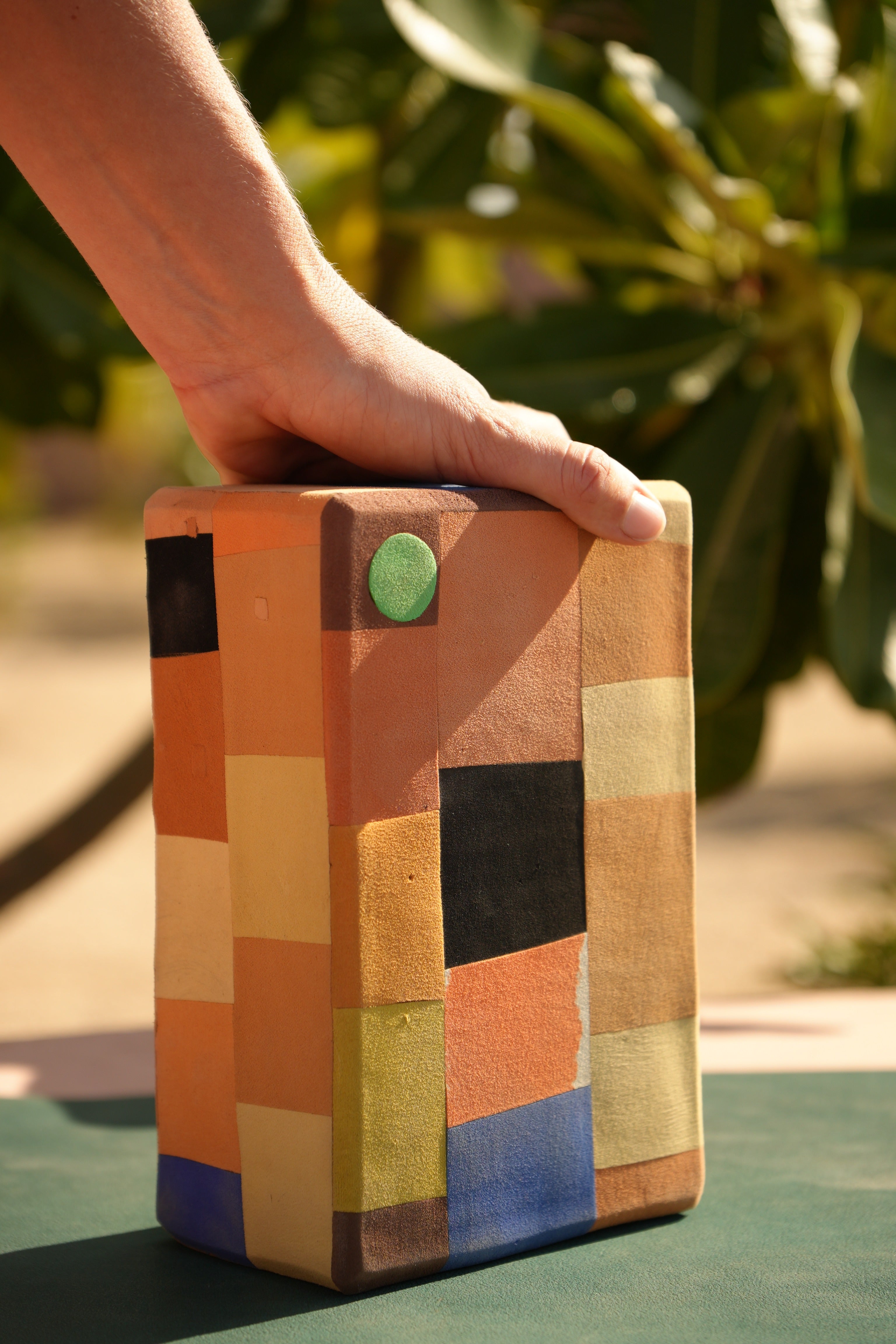 Recycled Yoga Block Set inkl. gratis Reinigungsspray (150ml)
