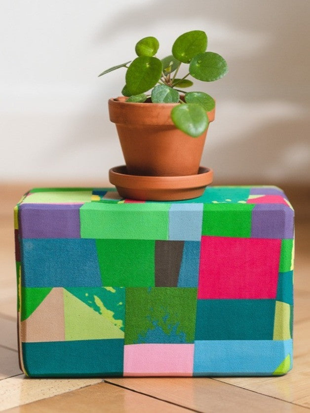 Recycled Yoga Block Set inkl. gratis Reinigungsspray (150ml)
