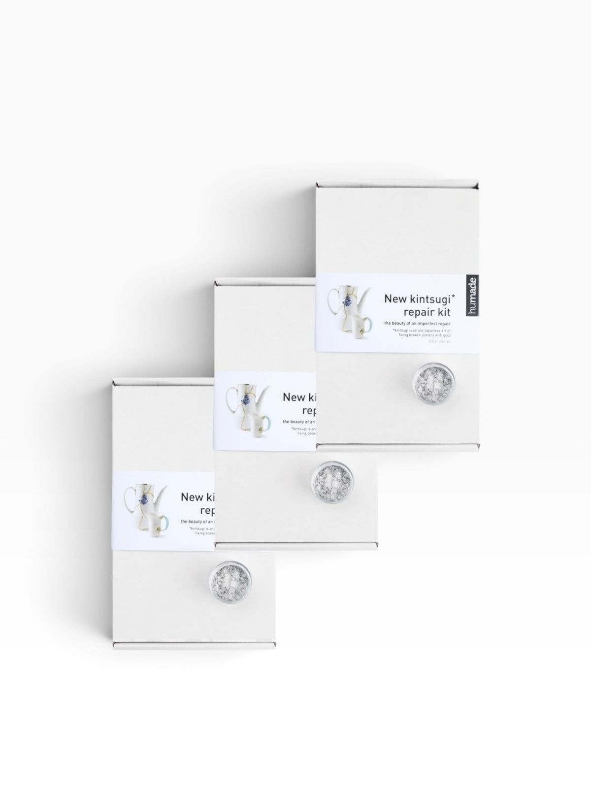 Kintsugi Kit - Silber Trio