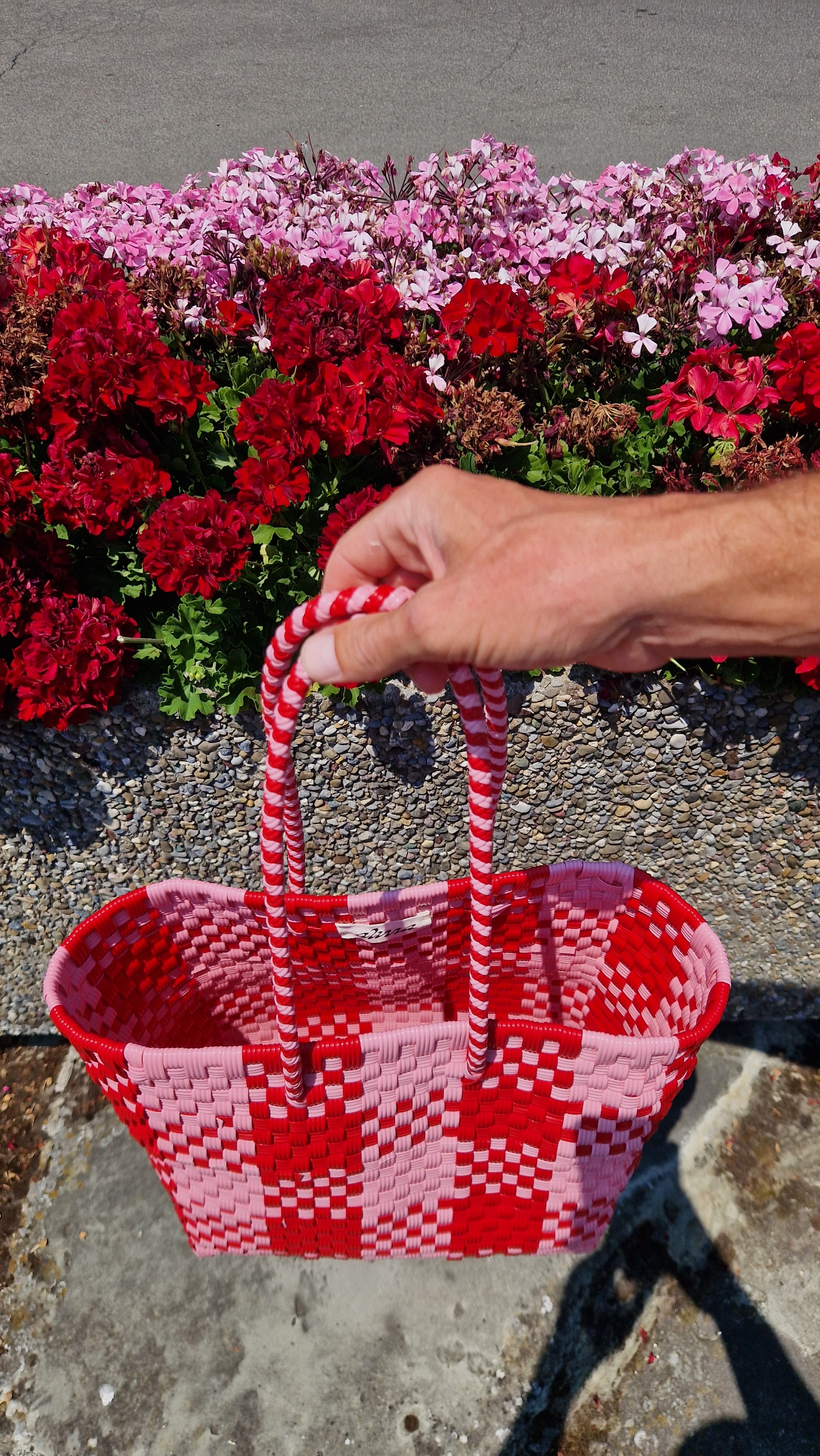 Alma Mediana Plaid Red