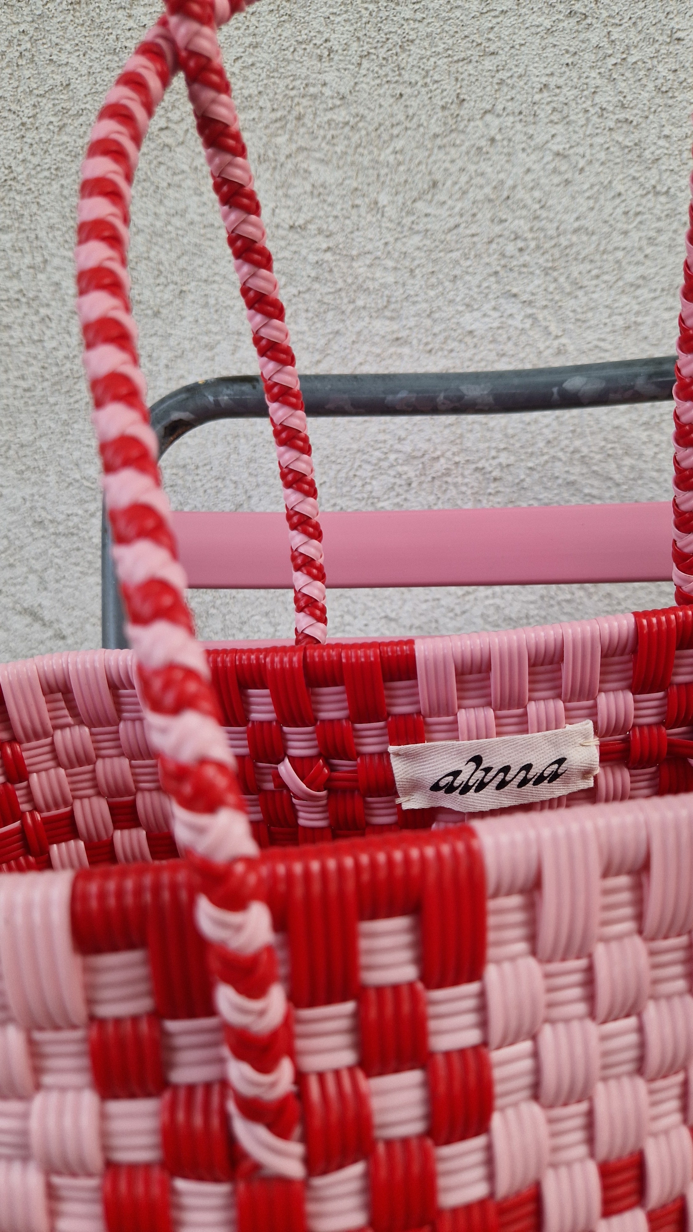 Alma Mediana Plaid Red