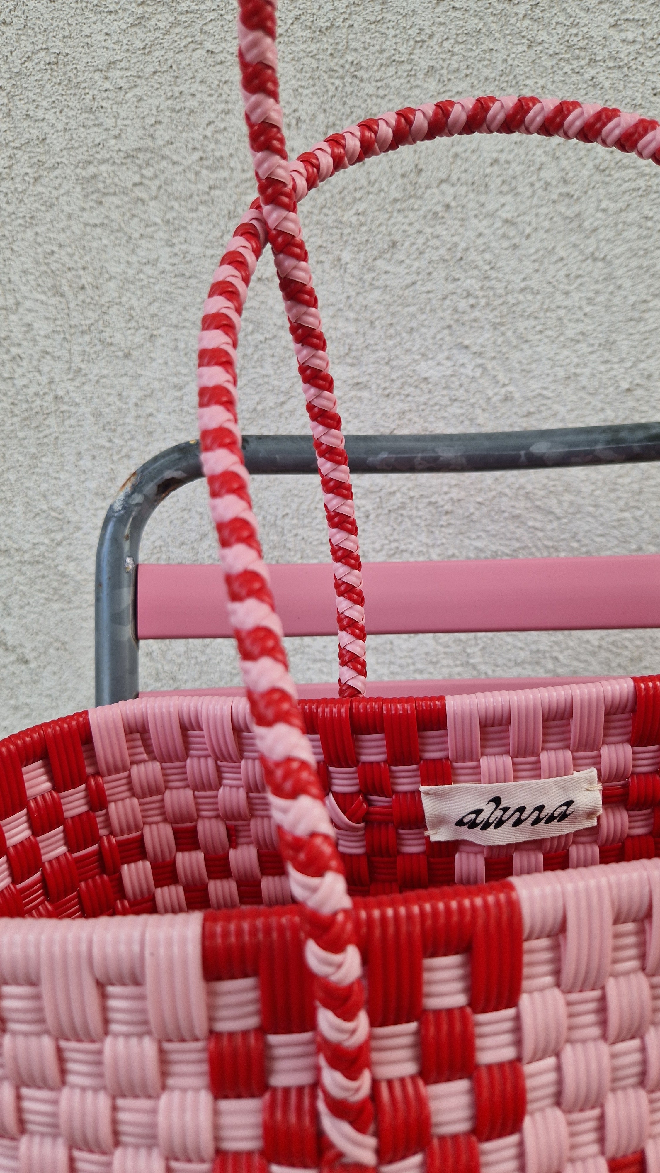 Alma Mediana Plaid Red