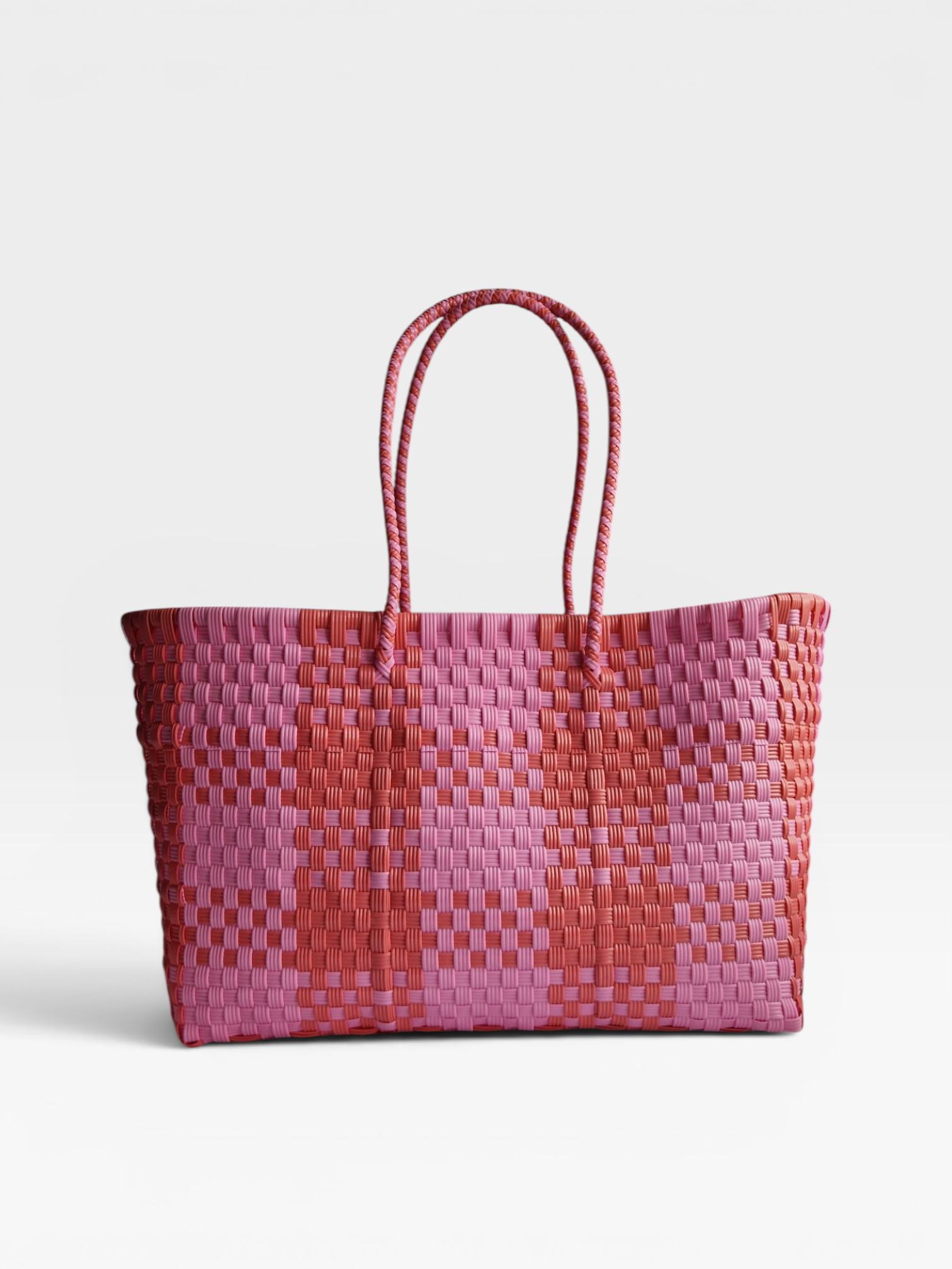 Alma Extra Grande Plaid Pink