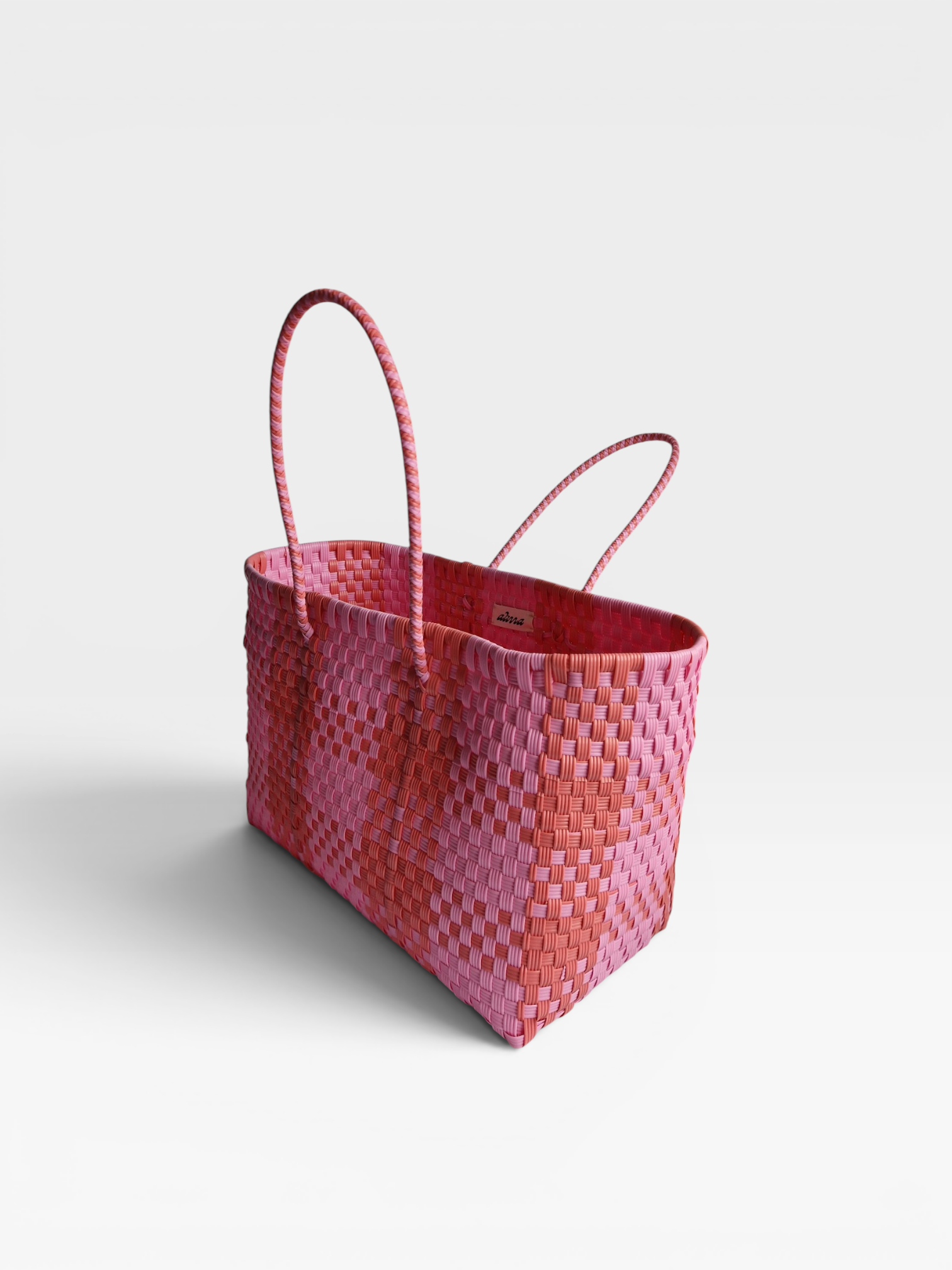 Alma Extra Grande Plaid Pink