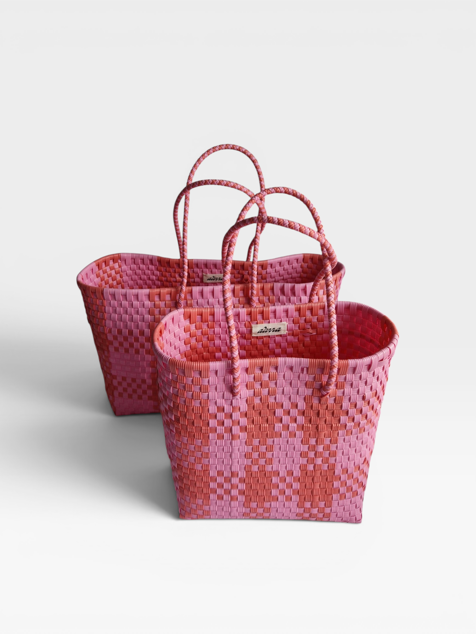 Alma Extra Grande Plaid Pink