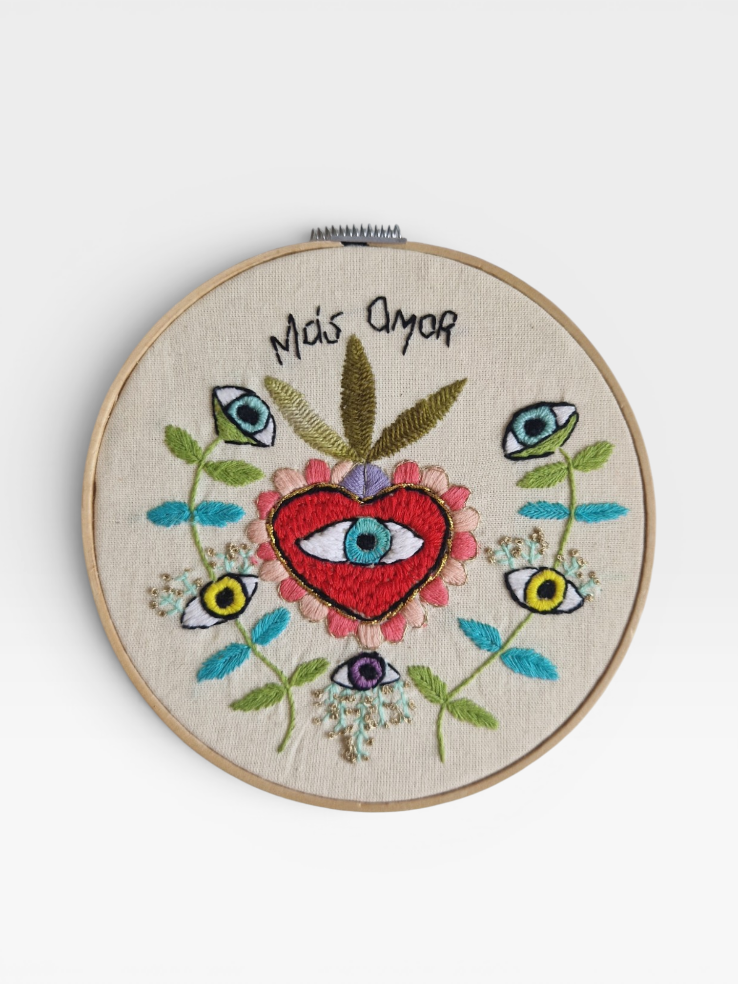 Kotty Embroidery Art Bild - Milagrito Mexicano