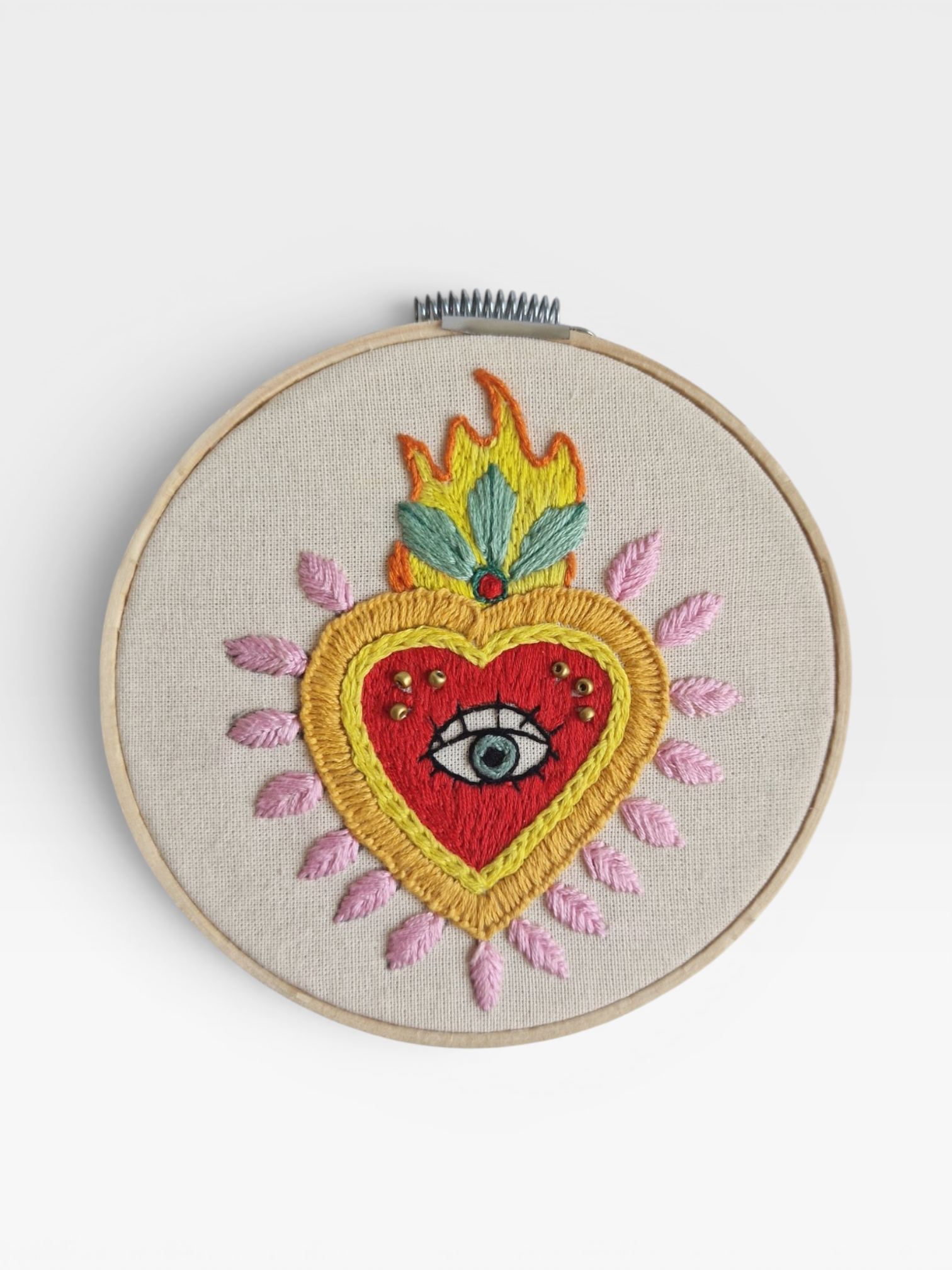 Kotty Embroidery Art Bild - Milagrito Mexicano