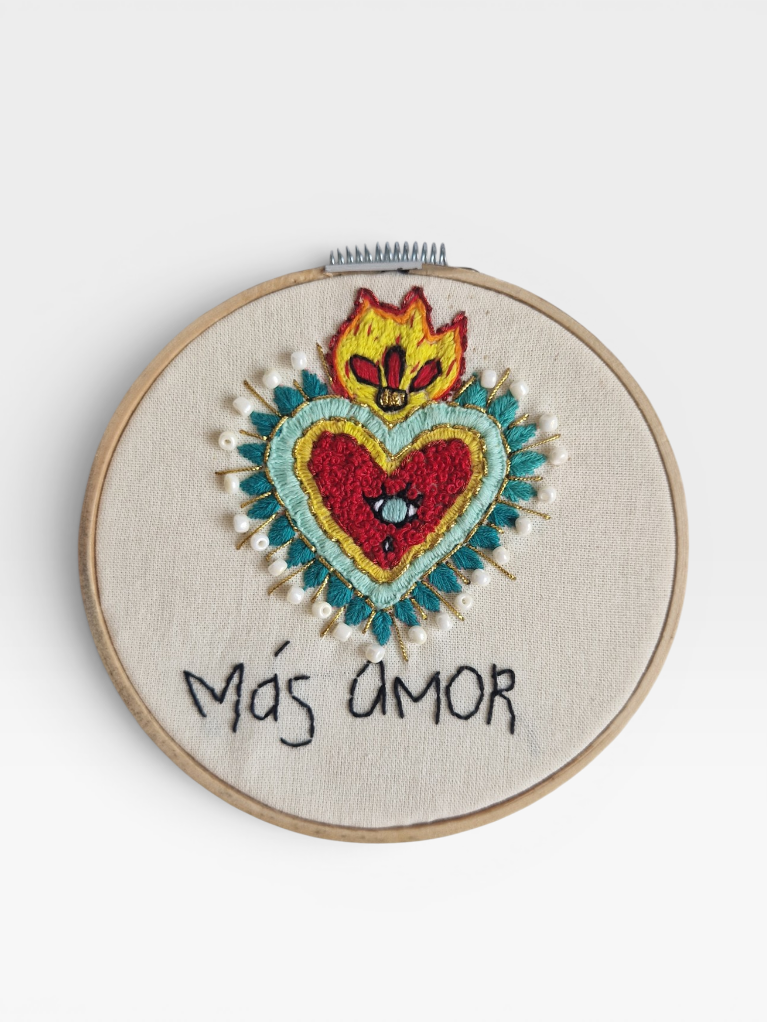 Kotty Embroidery Art Bild - Milagrito Mexicano
