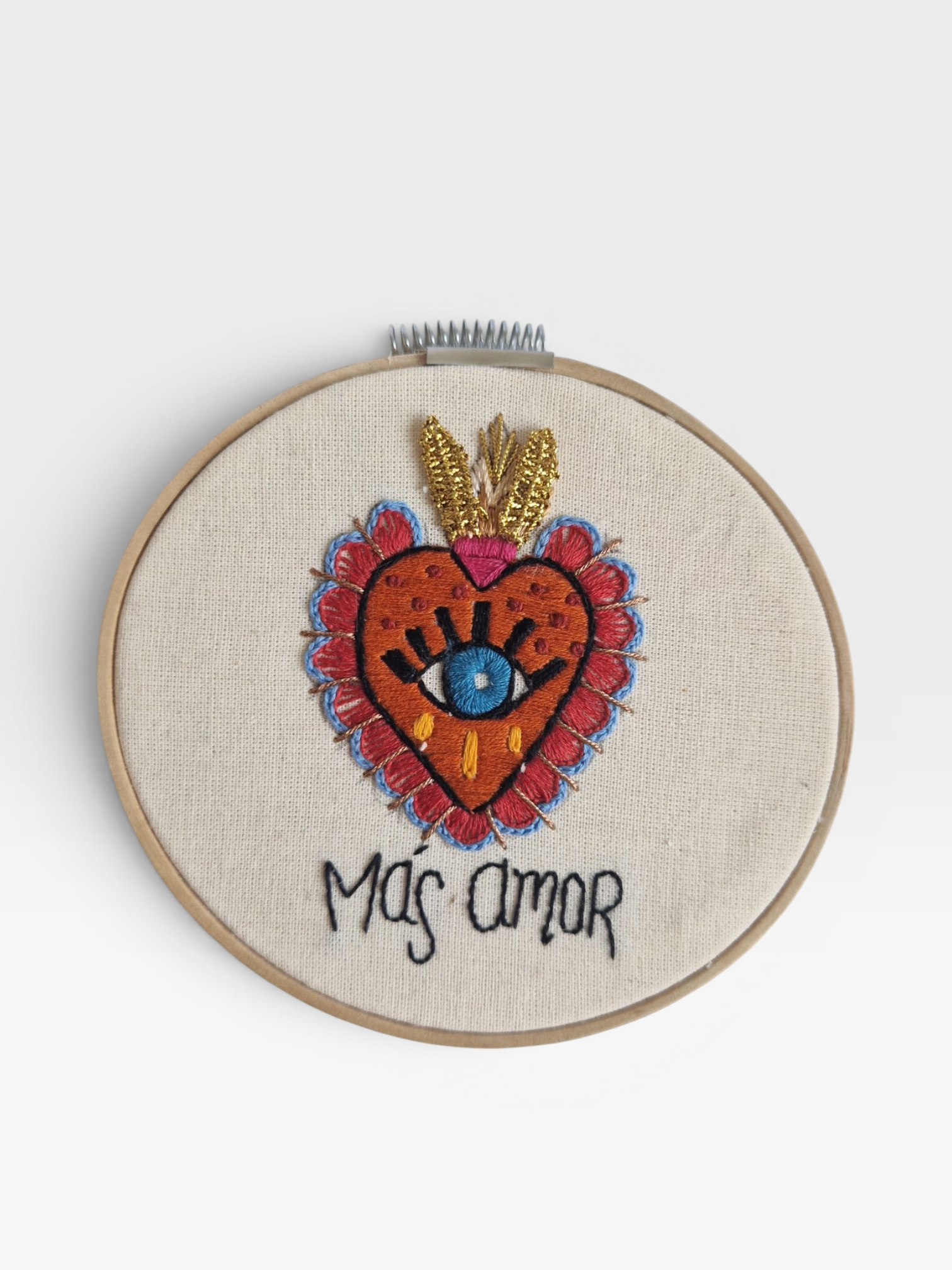 Kotty Embroidery Art Bild - Milagrito Mexicano