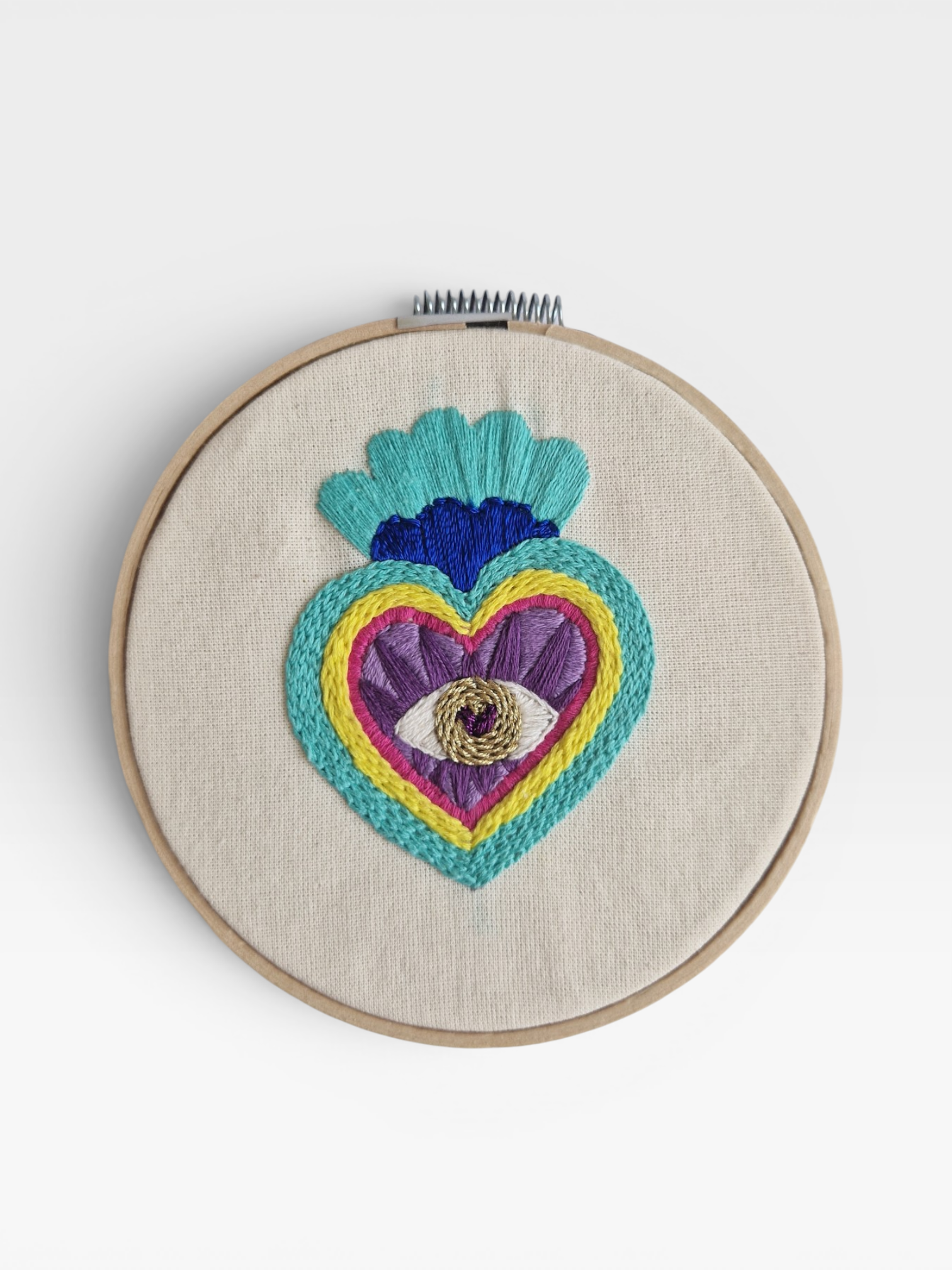 Kotty Embroidery Art Bild - Milagrito Mexicano