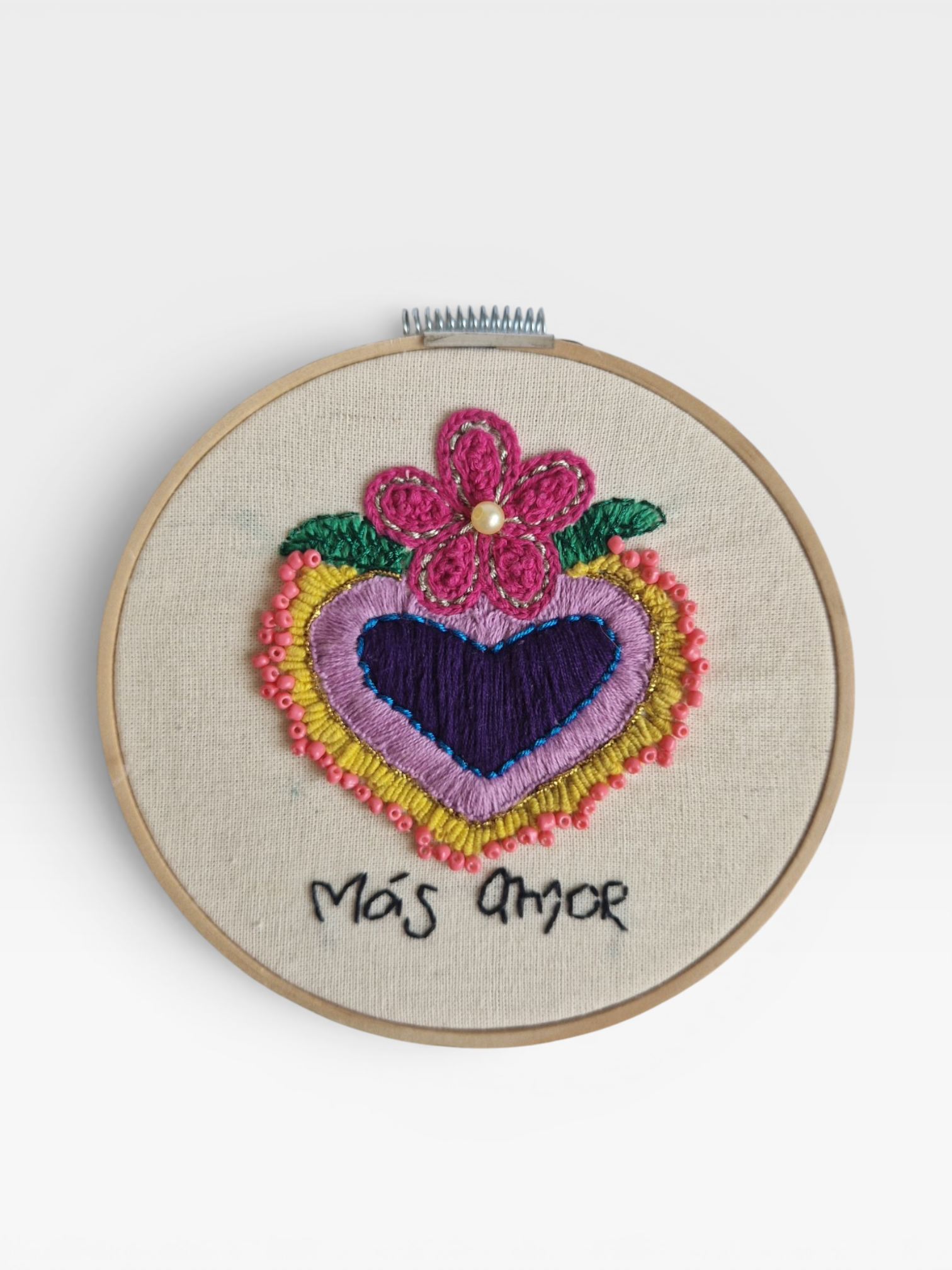 Kotty Embroidery Art Bild - Milagrito Mexicano