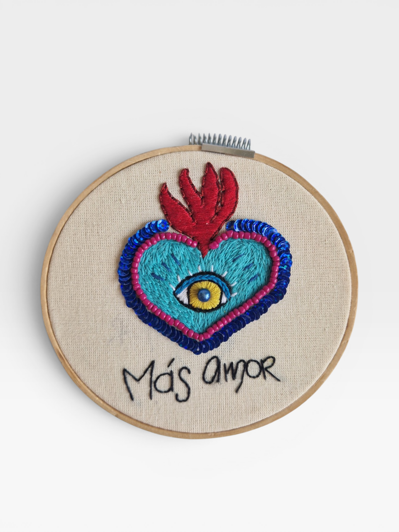 Kotty Embroidery Art Bild - Milagrito Mexicano