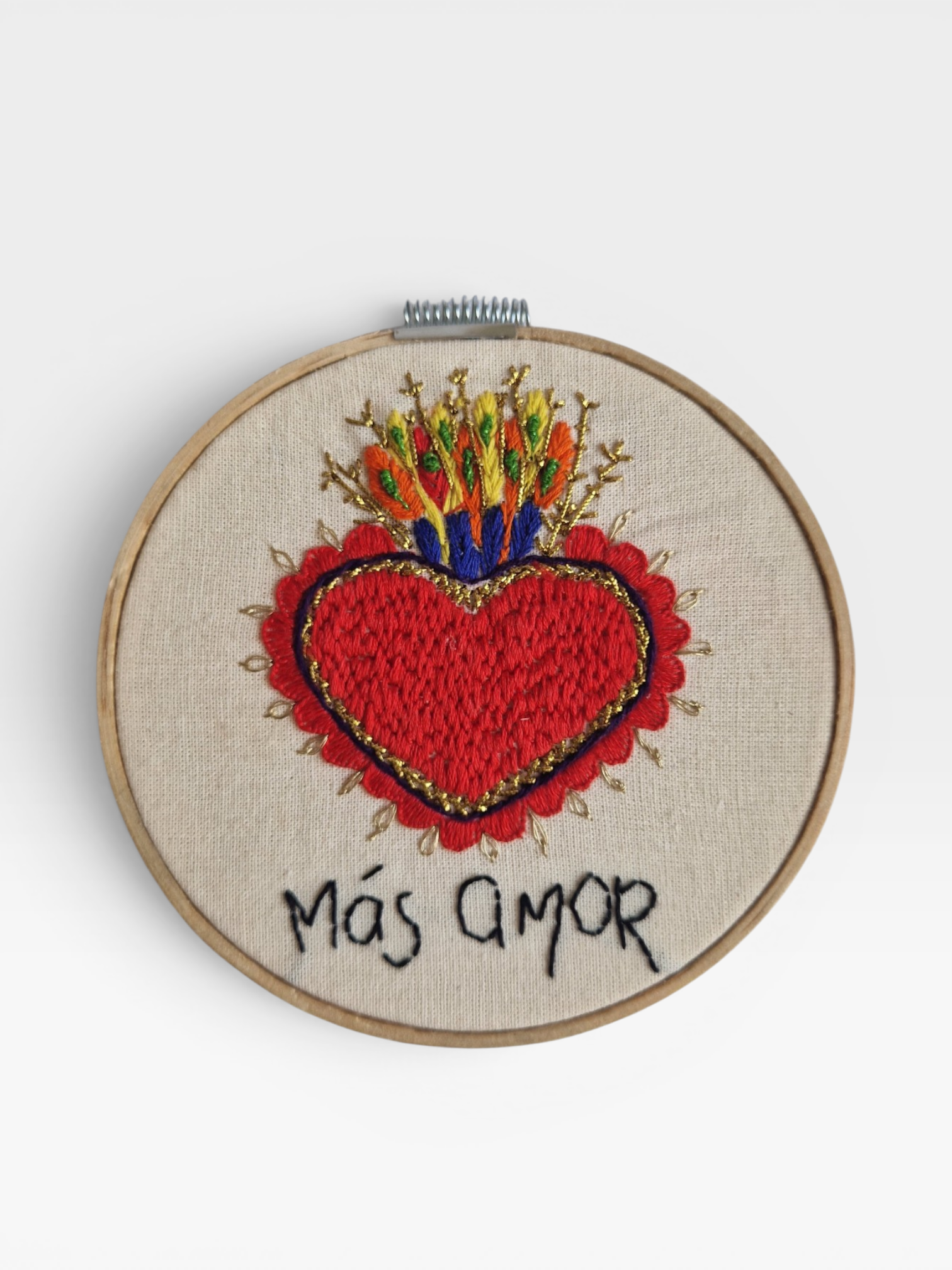 Kotty Embroidery Art Bild - Milagrito Mexicano