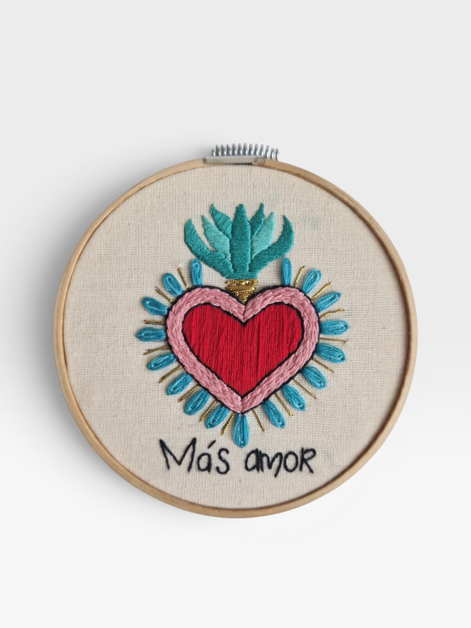 Kotty Embroidery Art Bild - Milagrito Mexicano