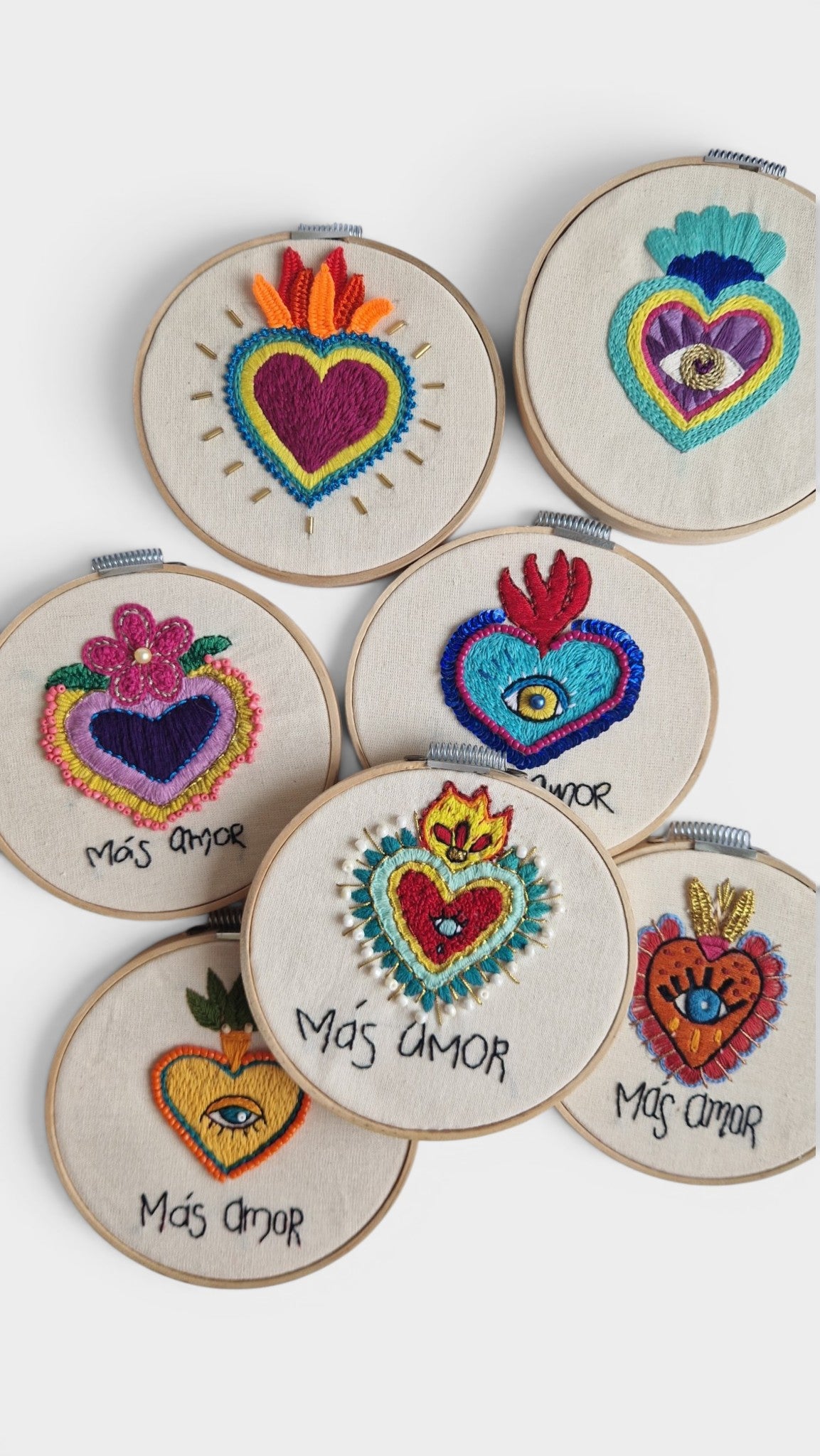 Kotty Embroidery Art Bild - Milagrito Mexicano