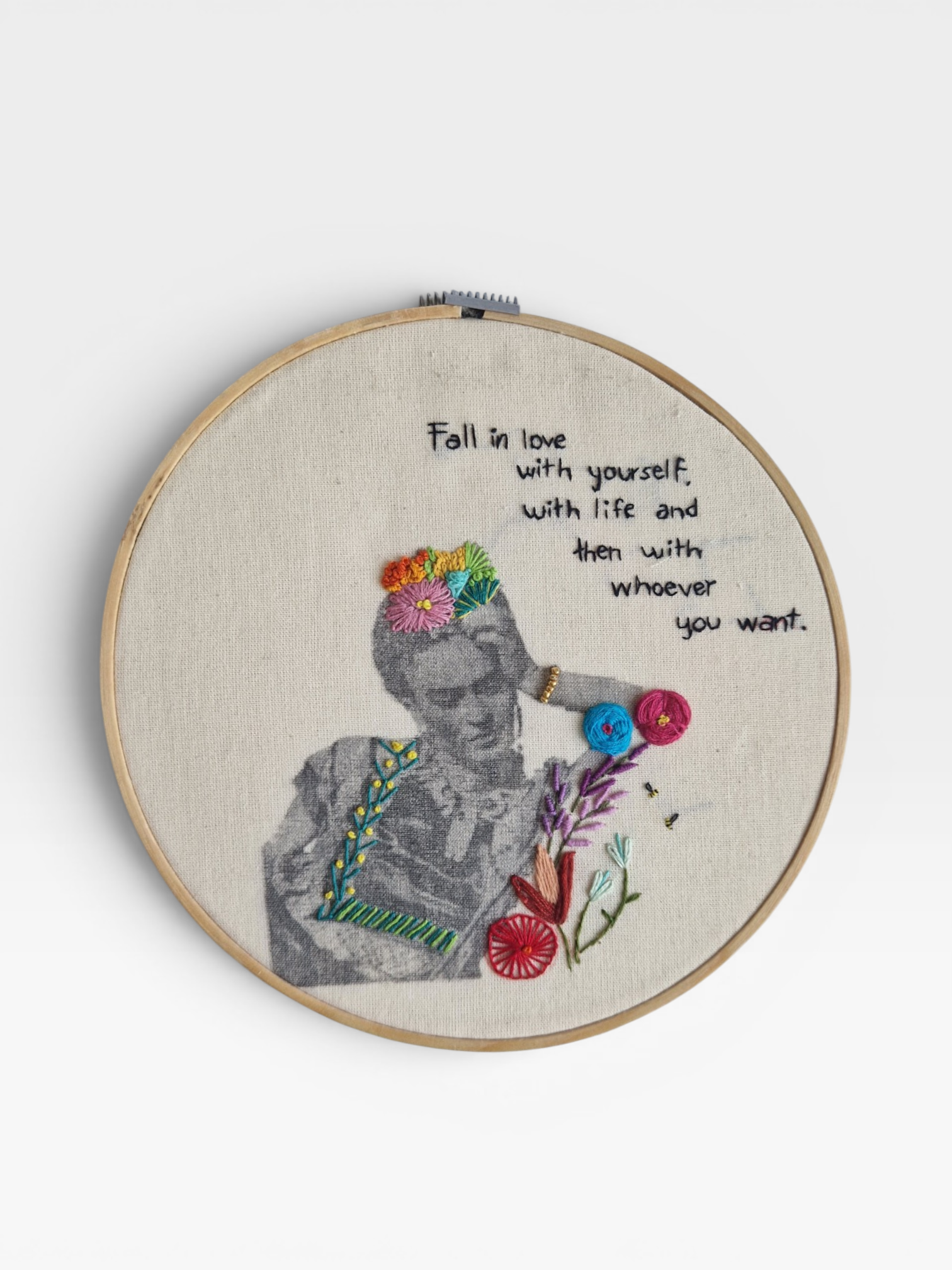 Kotty Embroidery Art Bild - Frida