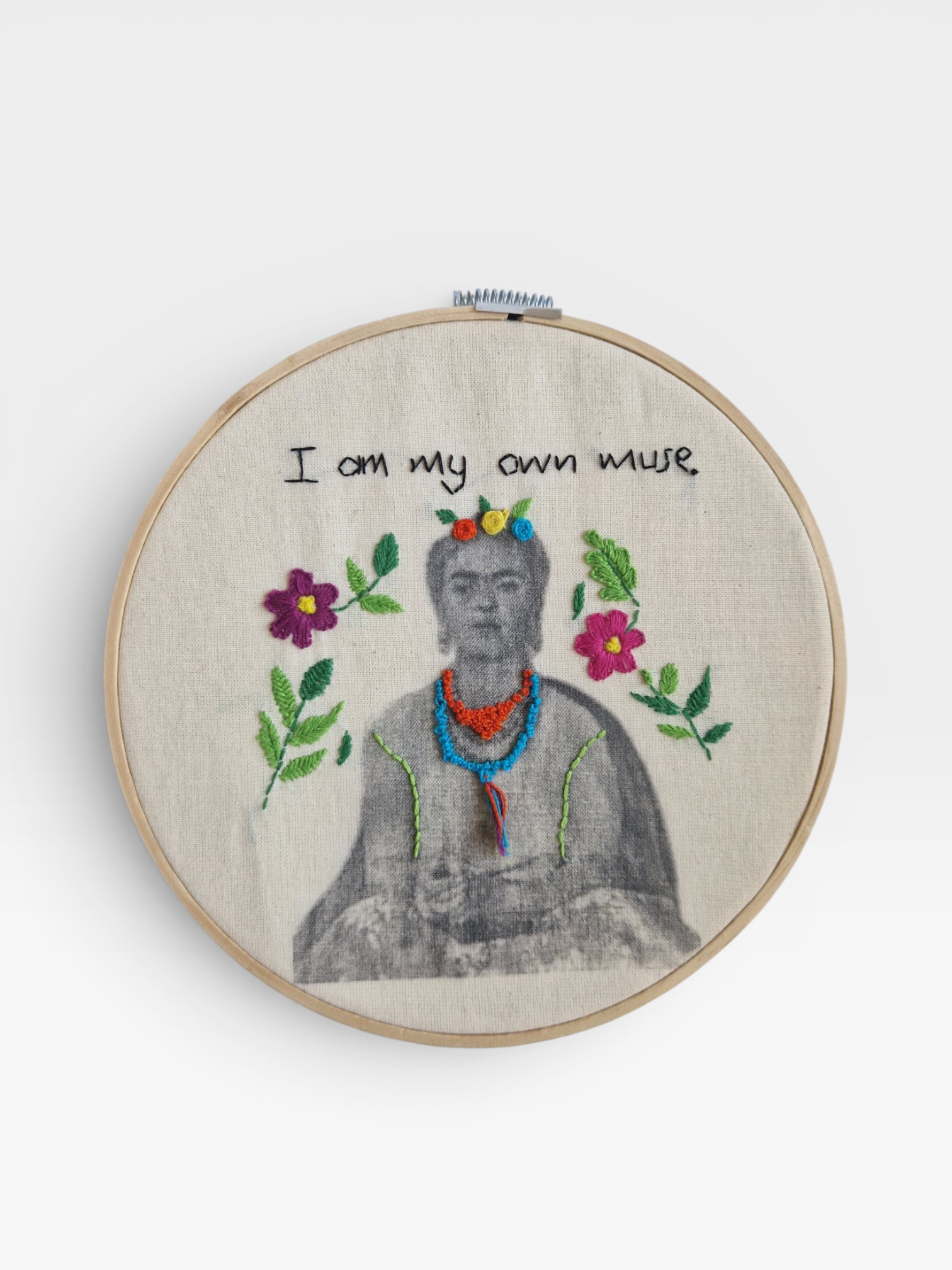 Kotty Embroidery Art Bild - Frida