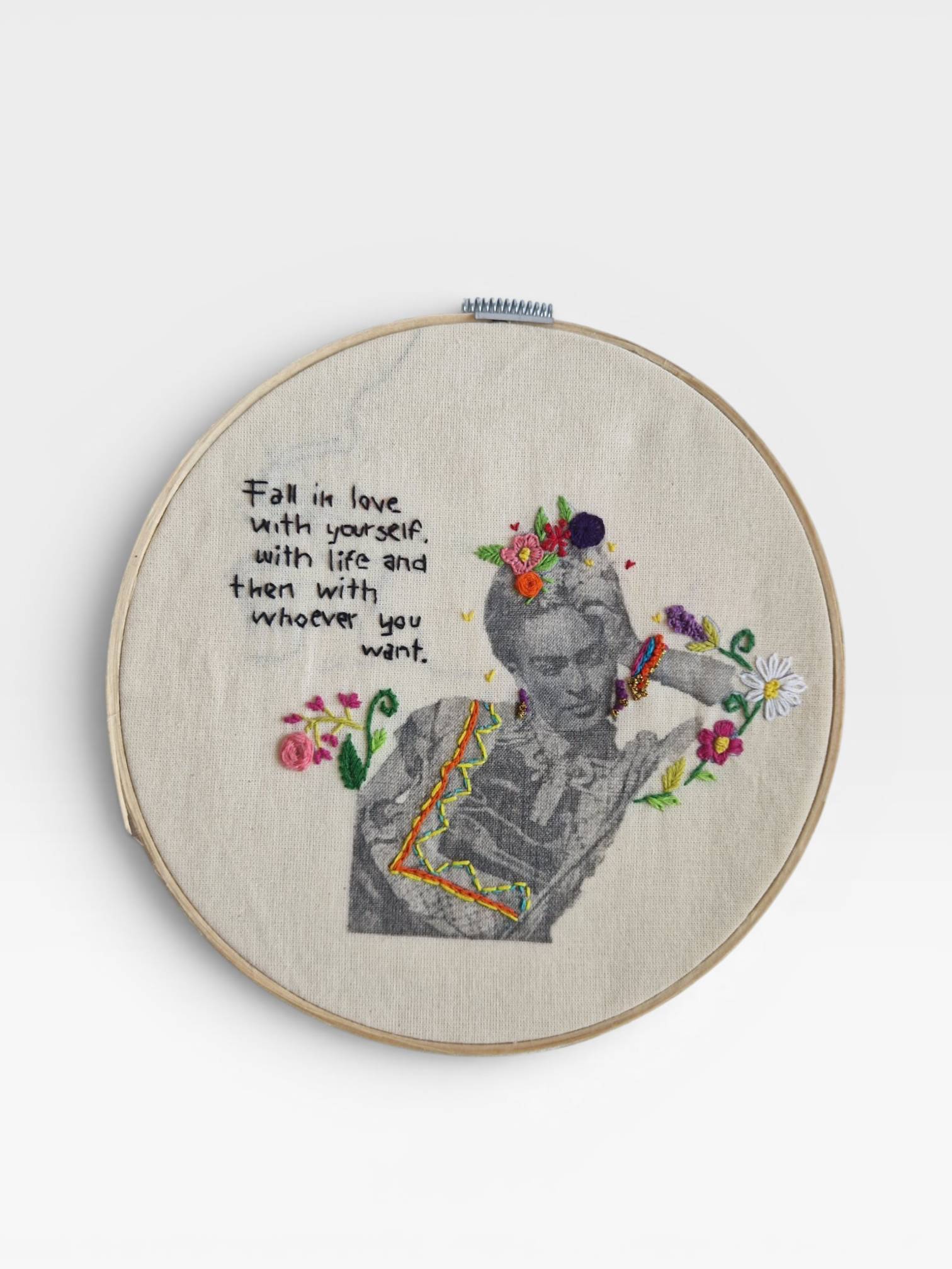 Kotty Embroidery Art Bild - Frida