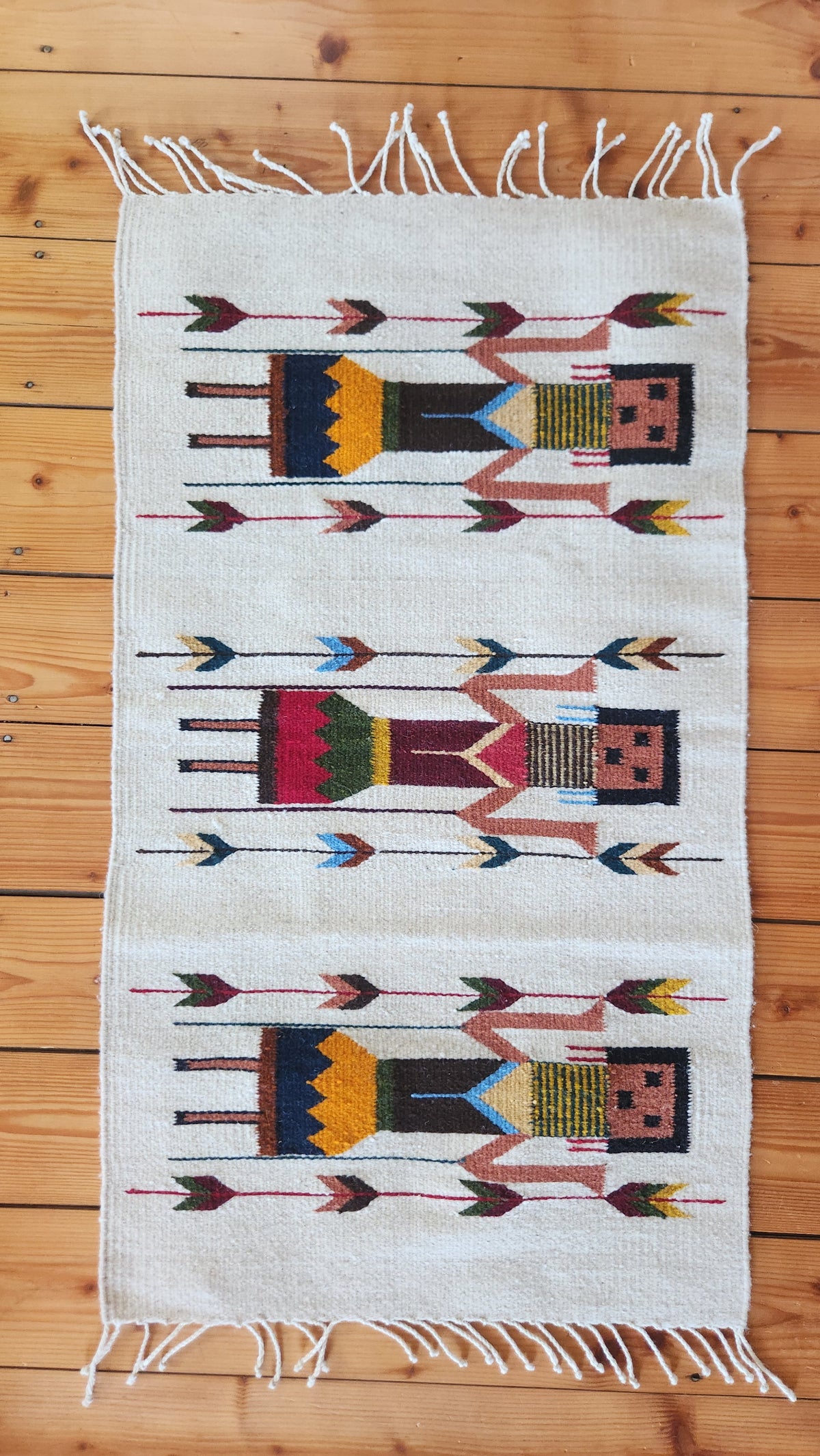 Wollteppich Oaxaca - #17 (59 x 103 cm)