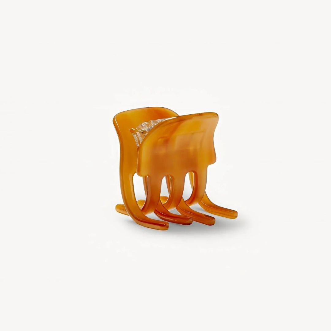 Haarklammer - Machete Mini Claw Cognac