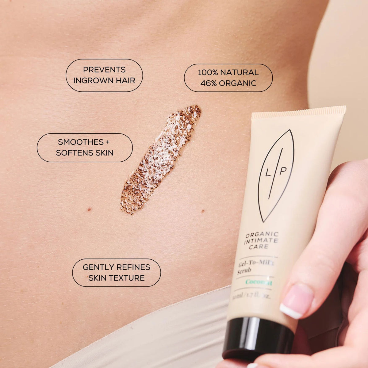 Gentle Intimate Scrub - Coconut