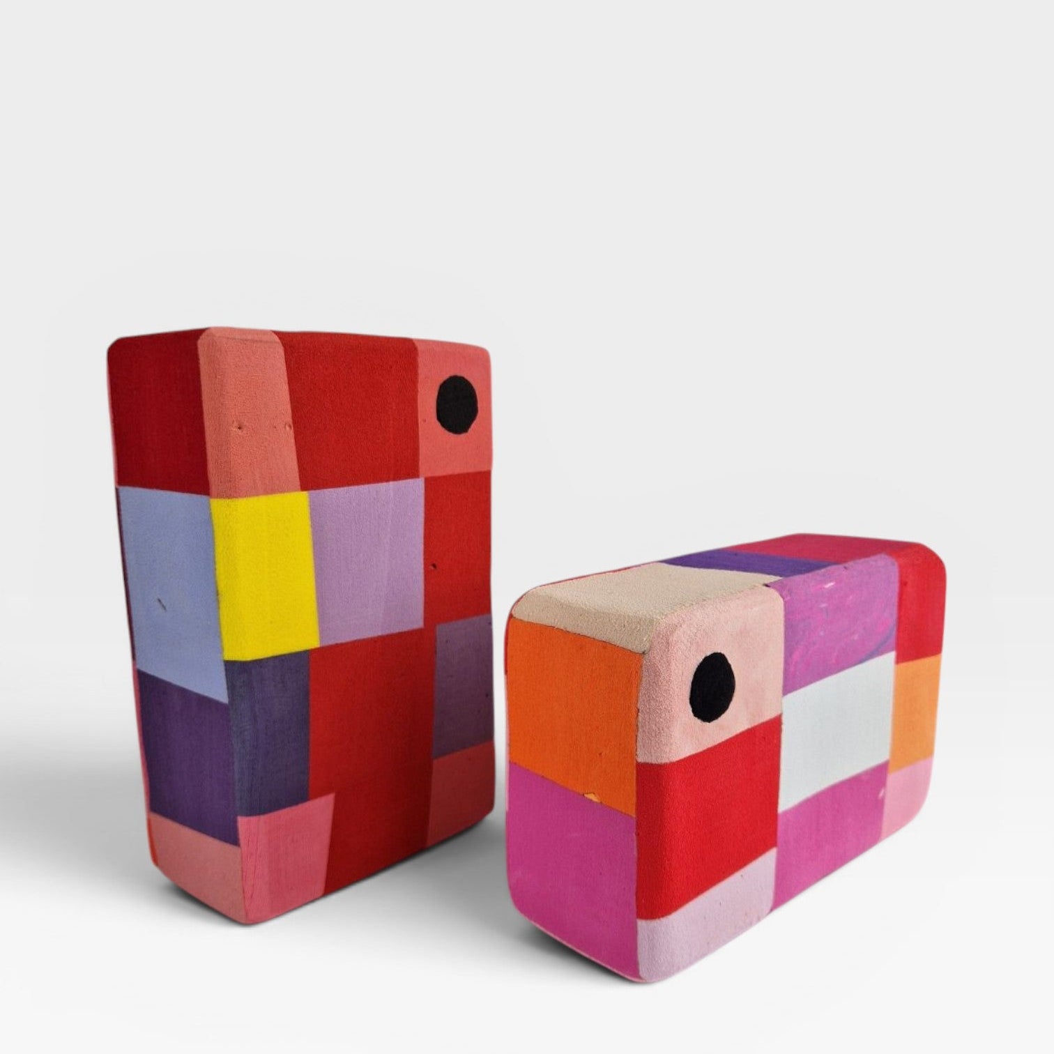Recycled Yoga Block Sunset Small