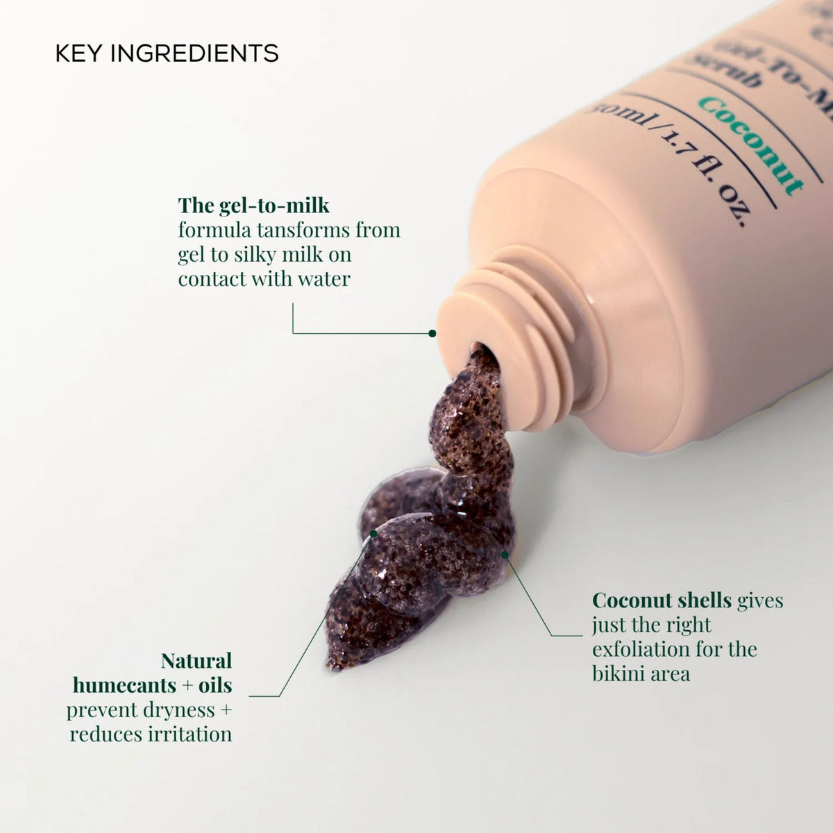 Gentle Intimate Scrub - Coconut