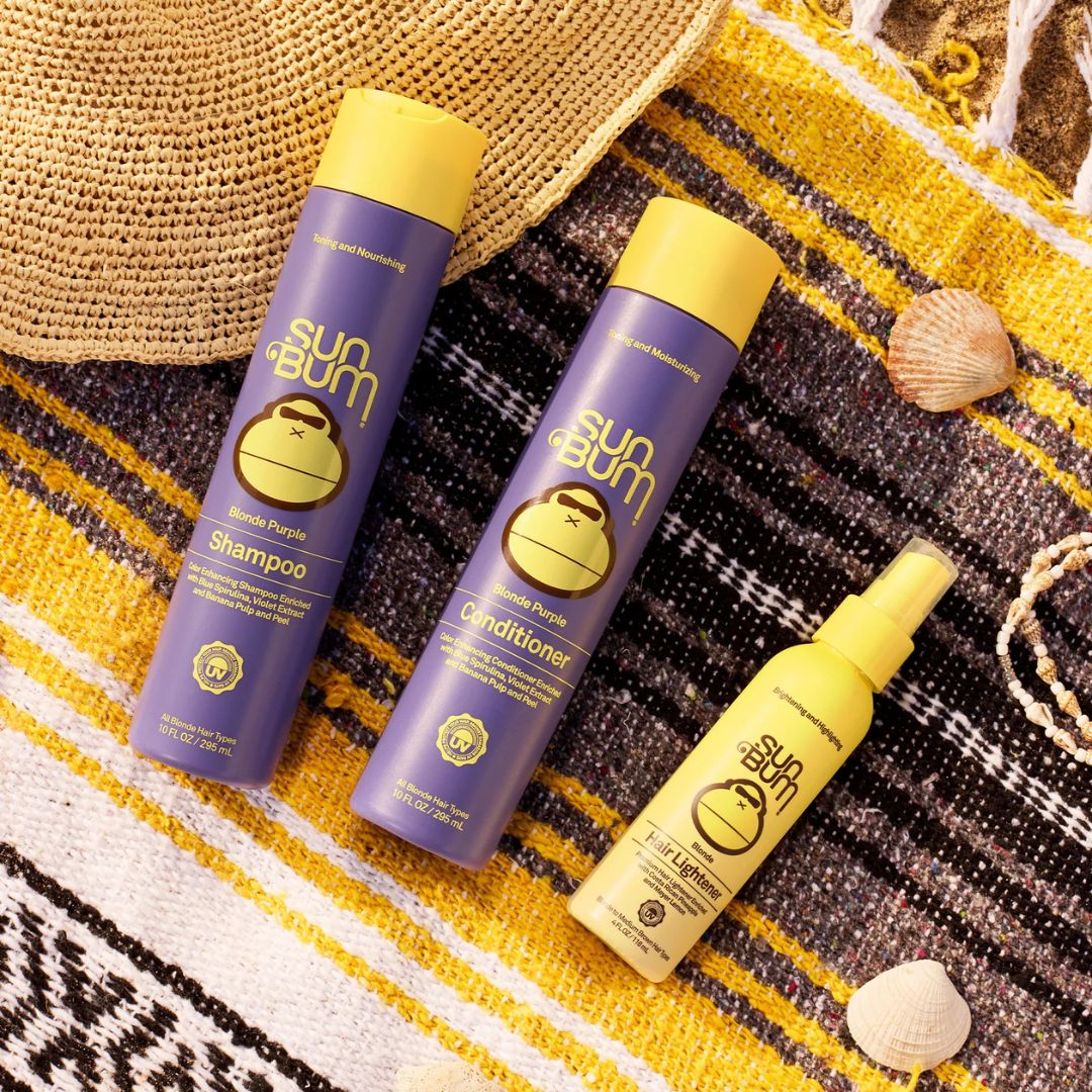 Blonde Hair Lightener Trio
