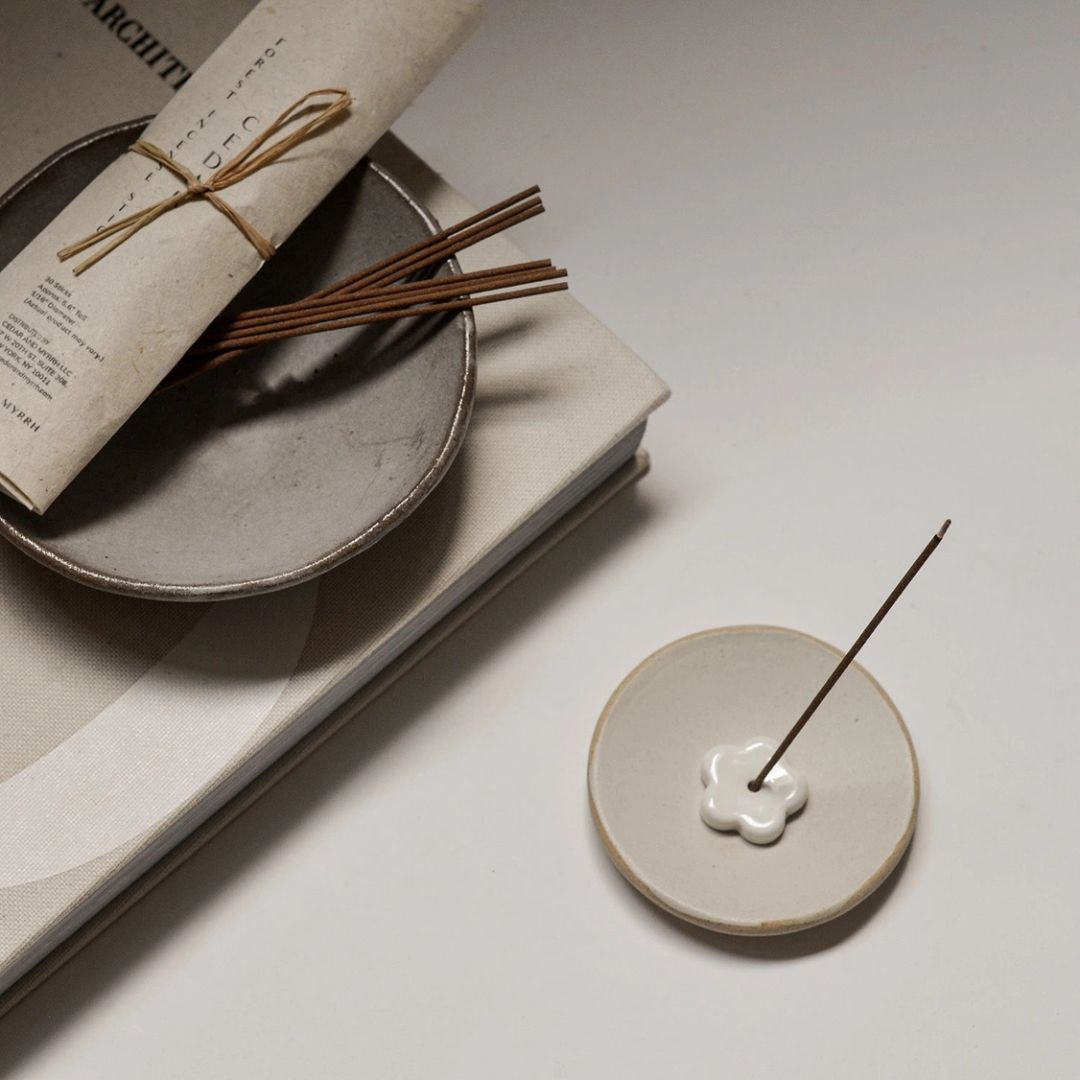 Japanische Incense Cedarwood & Holder