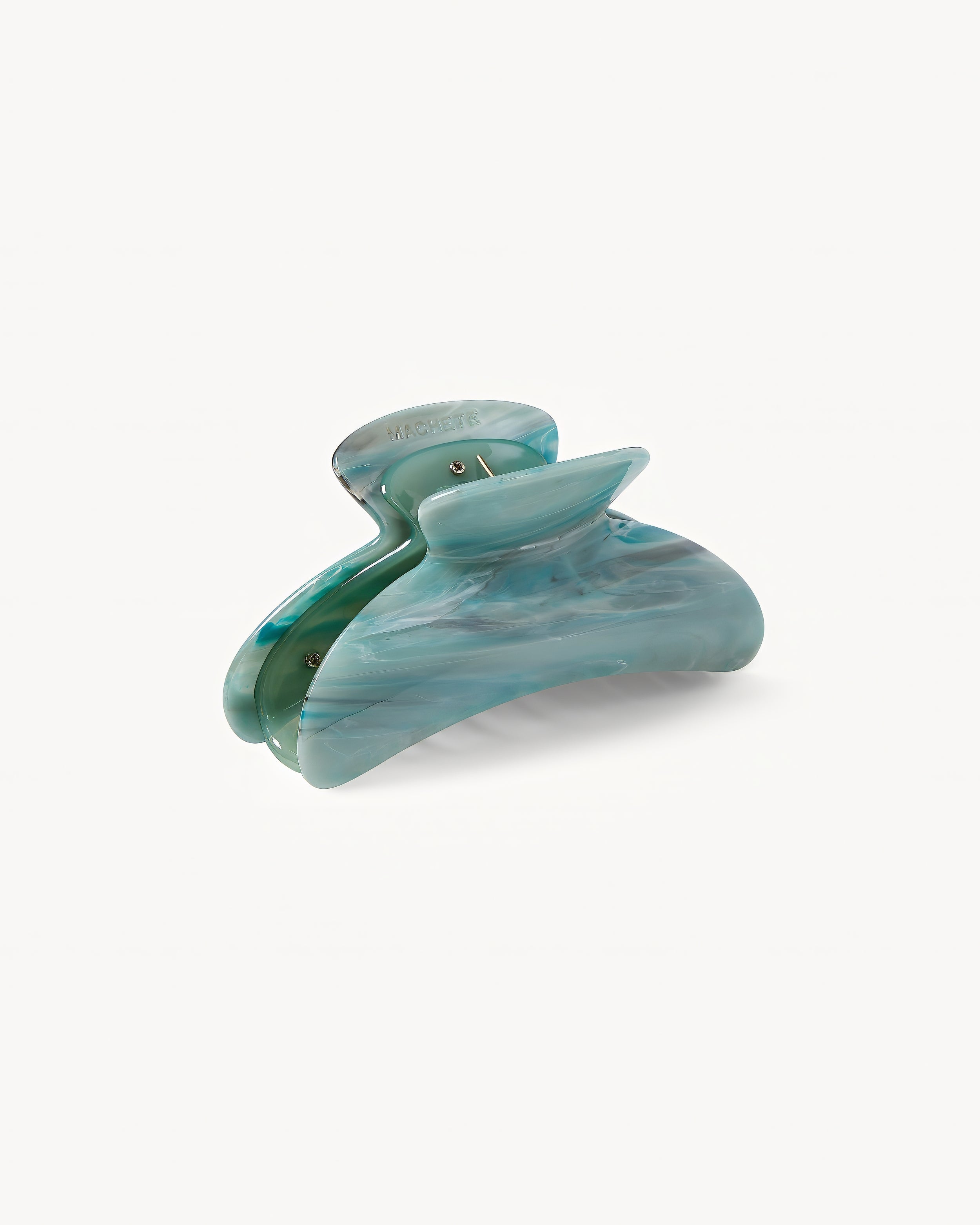 Haarklammer - Machete Grande Heirloom Claw Jadeite