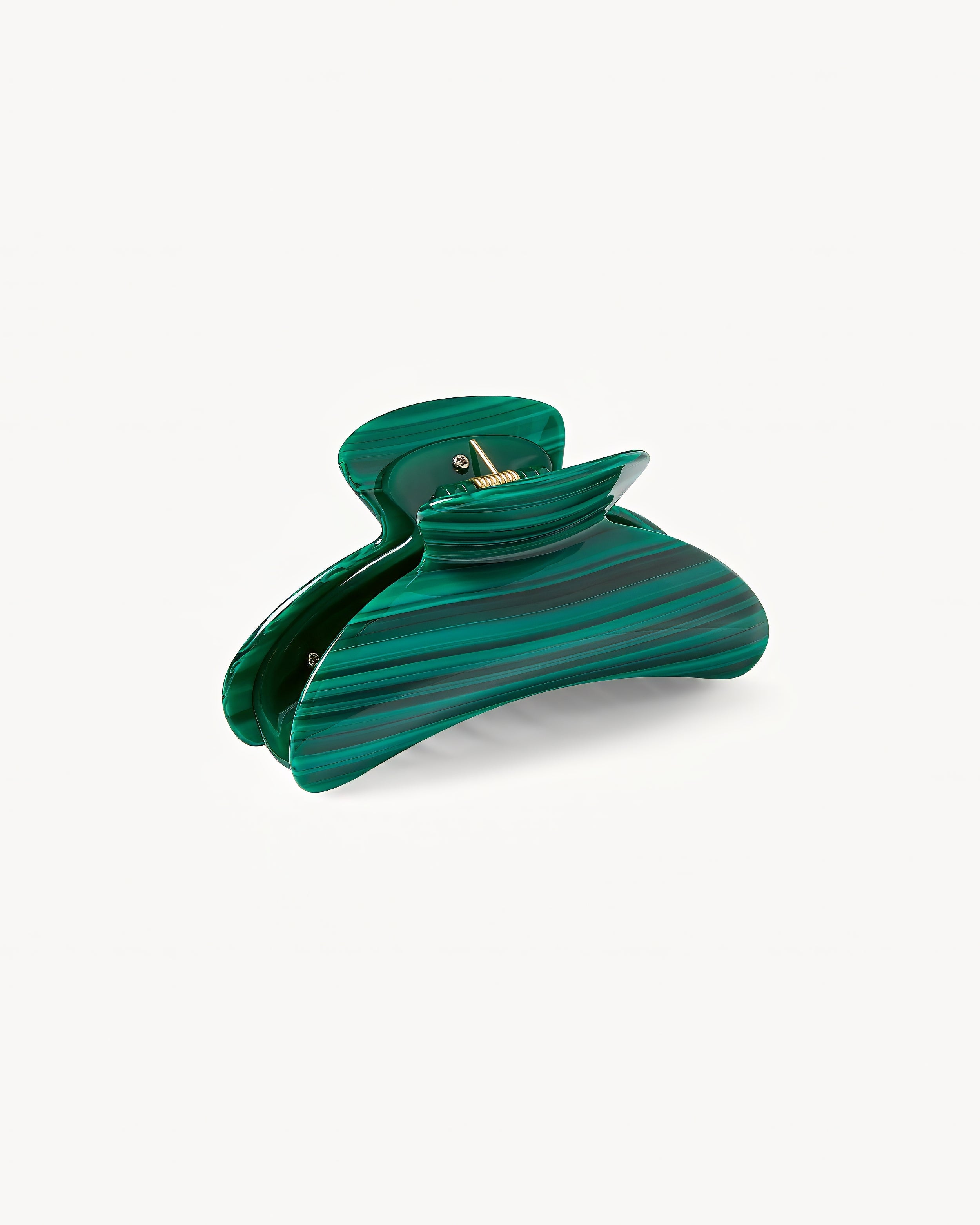 Haarklammer - Machete Grande Heirloom Malachite