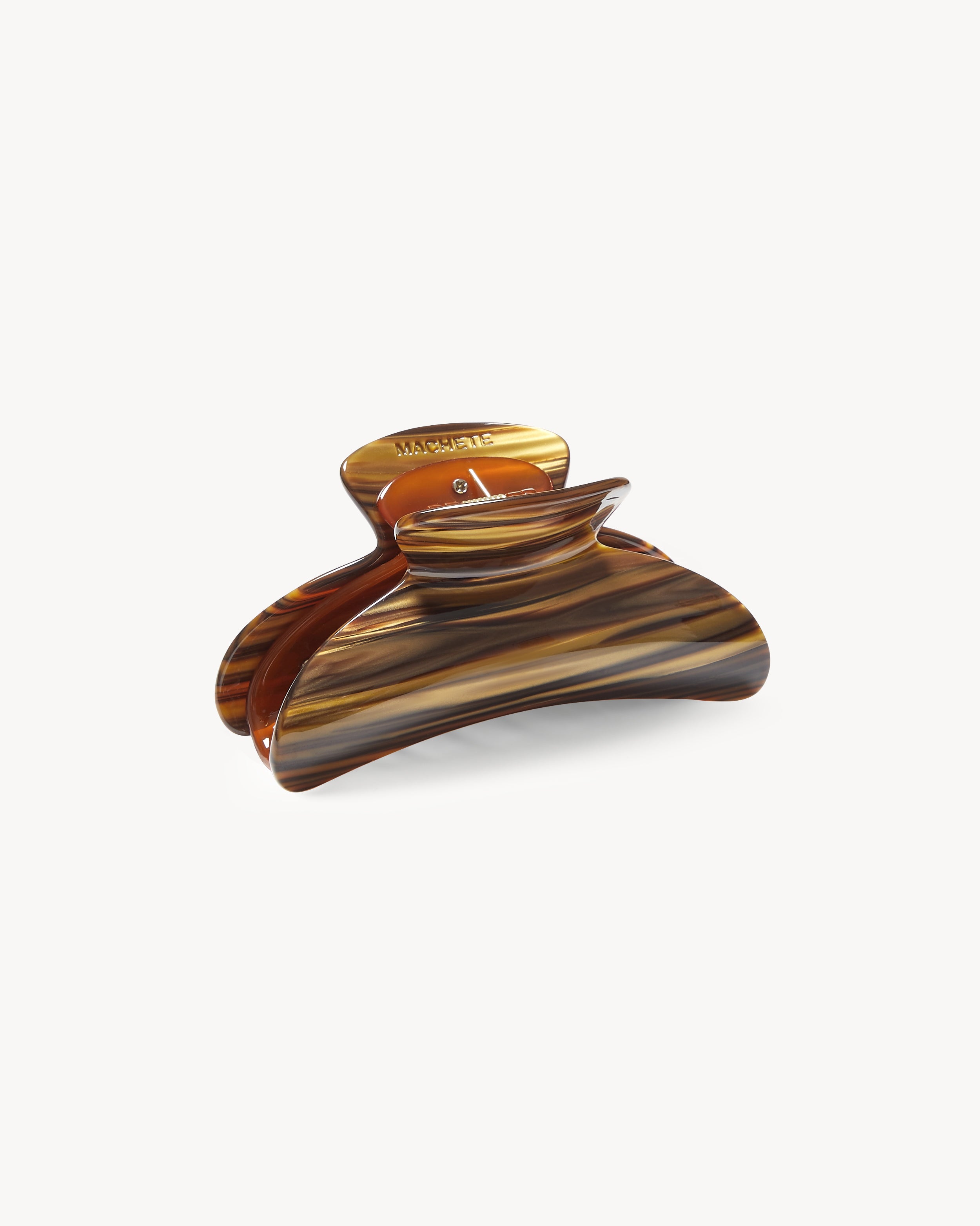 Haarklammer - Machete Grande Heirloom Tiger's Eye