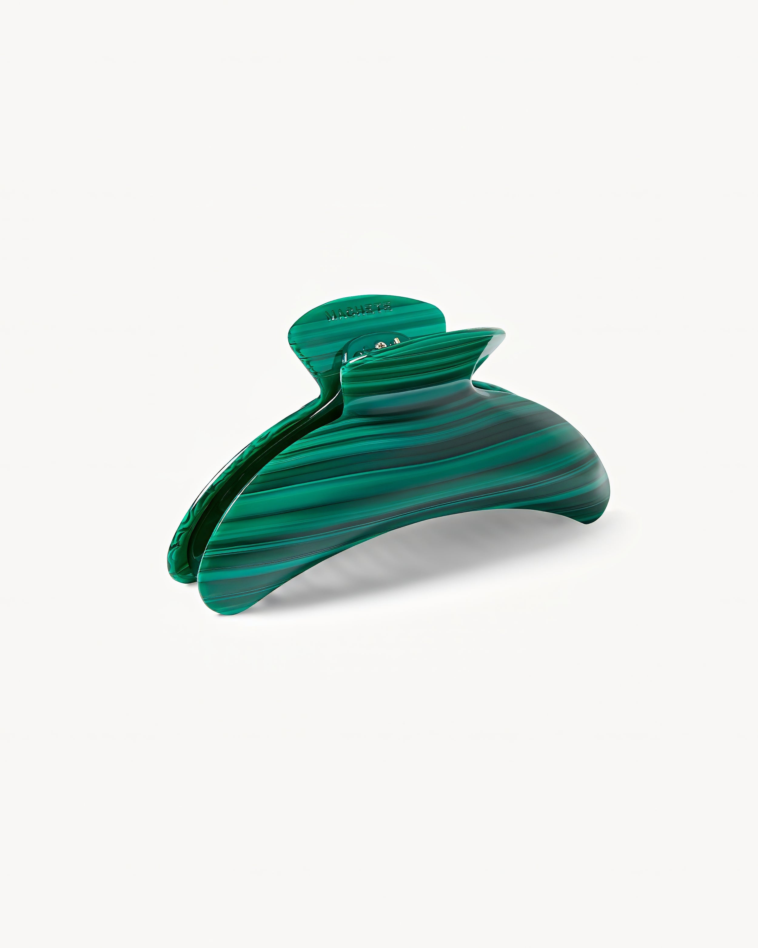 Haarklammer - Machete Jumbo Heirloom Claw Malachite
