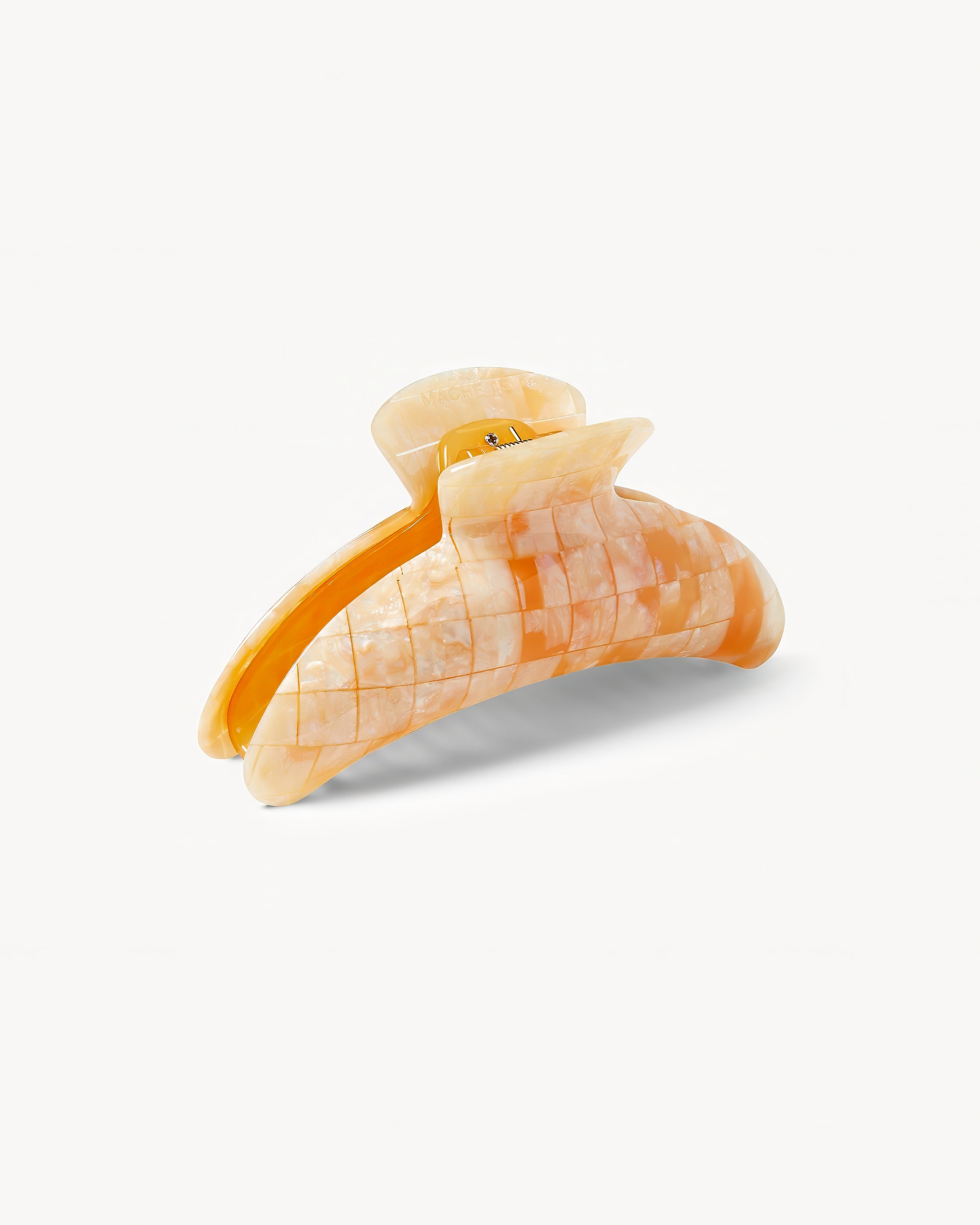 Haarklammer - Machete Jumbo Heirloom Claw Sea Shell Checker