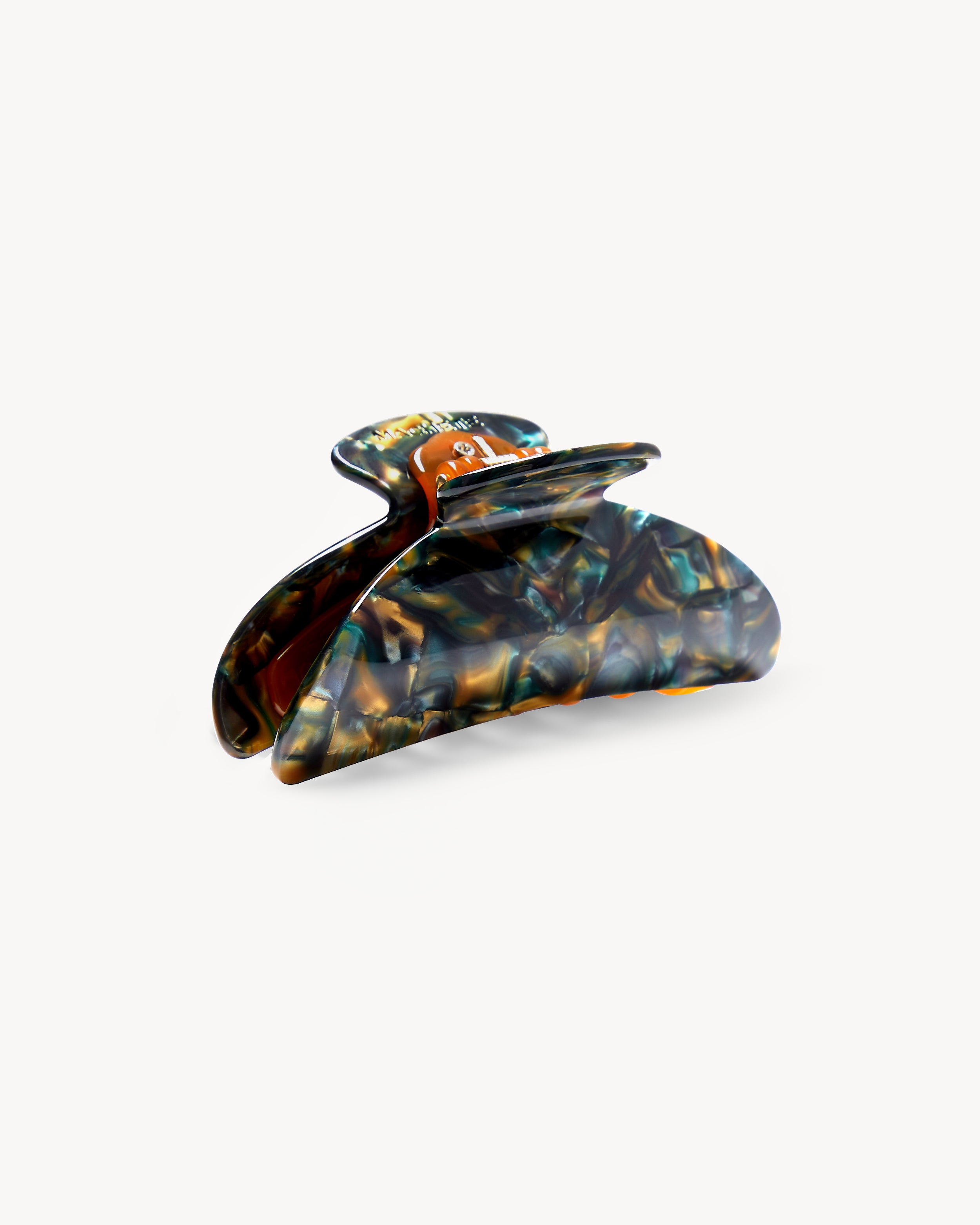 Haarklammer - Machete Midi Heirloom Green Tortoise