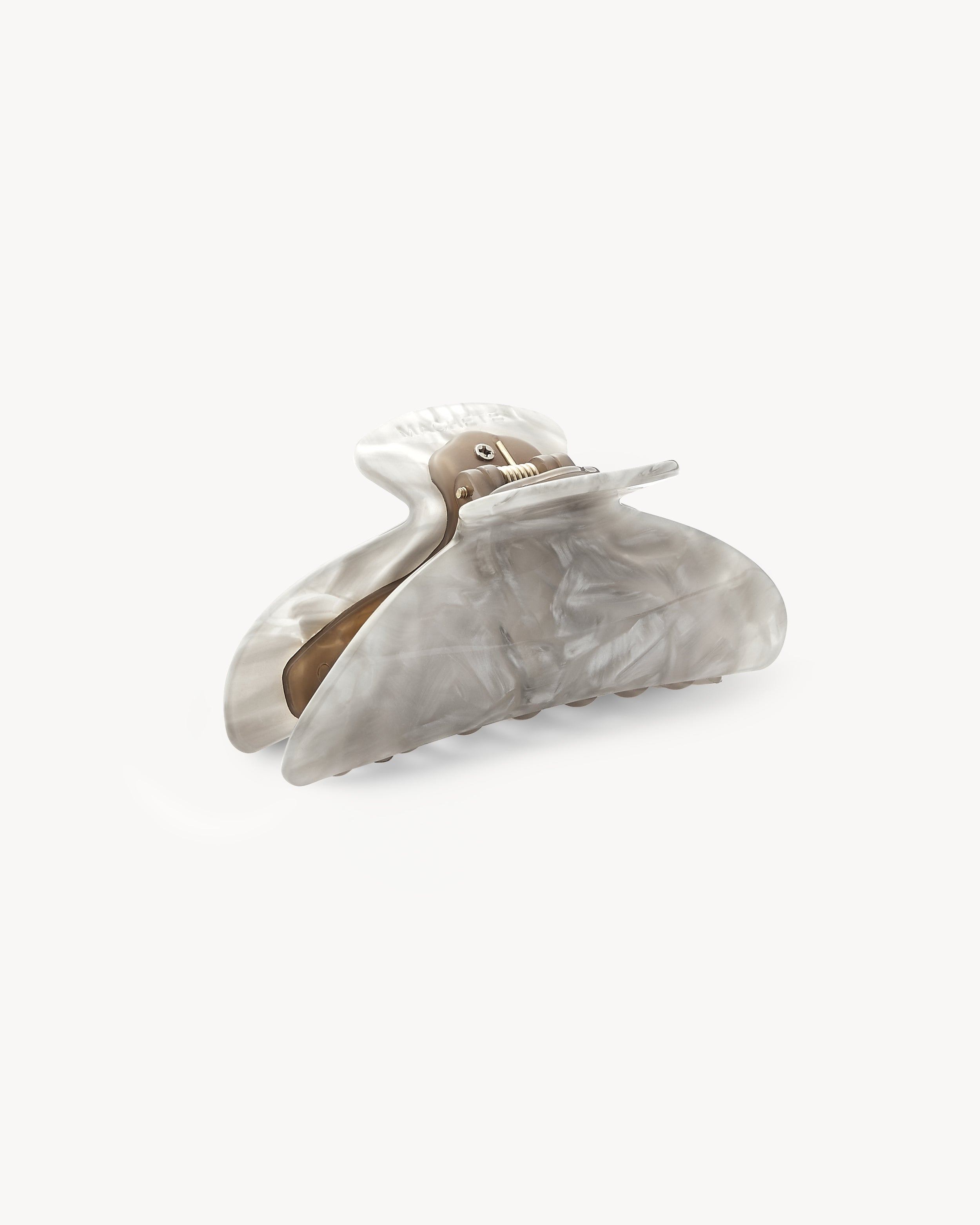 Haarklammer - Machete Midi Heirloom Claw Grey Shell