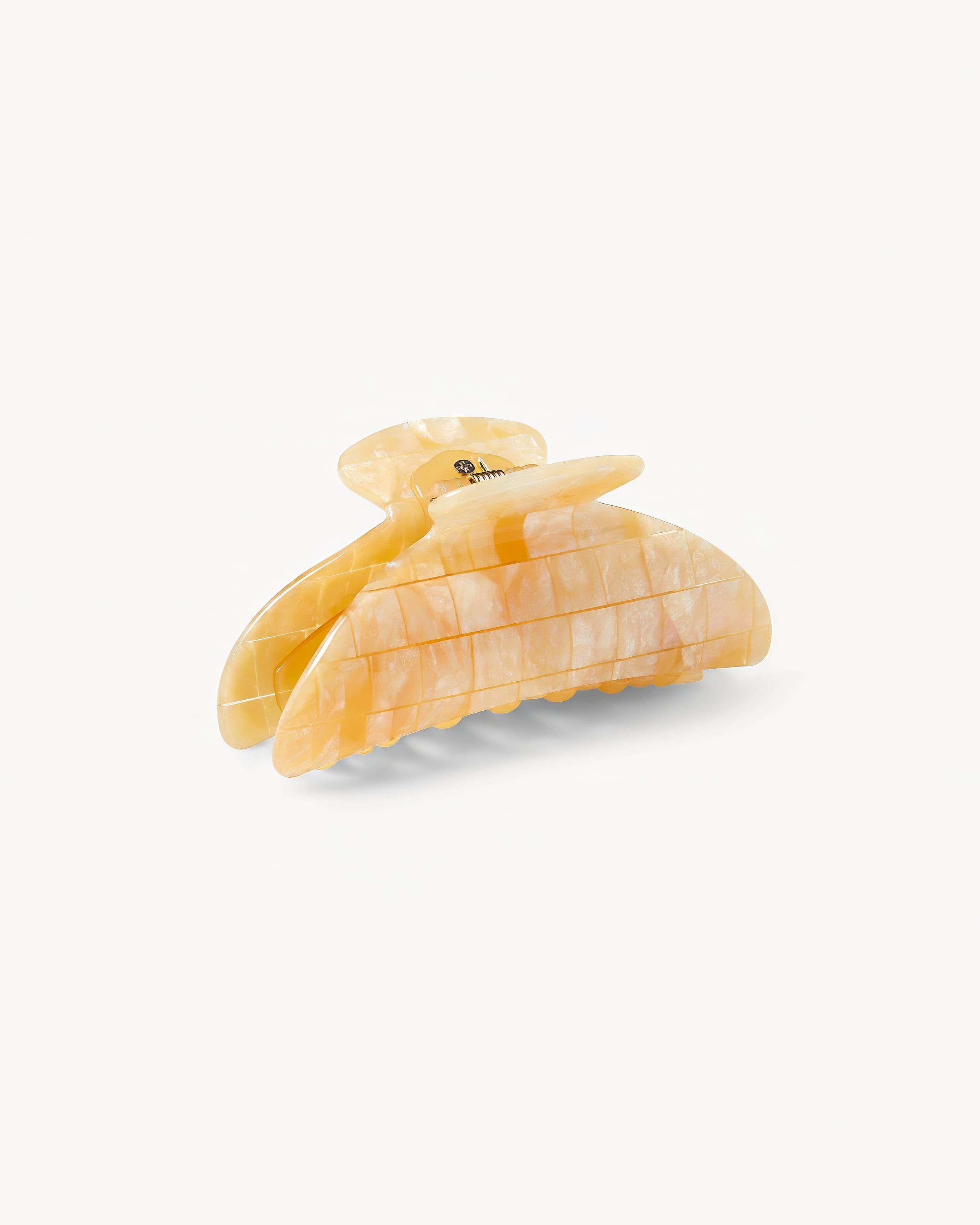 Haarklammer - Machete Midi Heirloom Sea Shell Checker