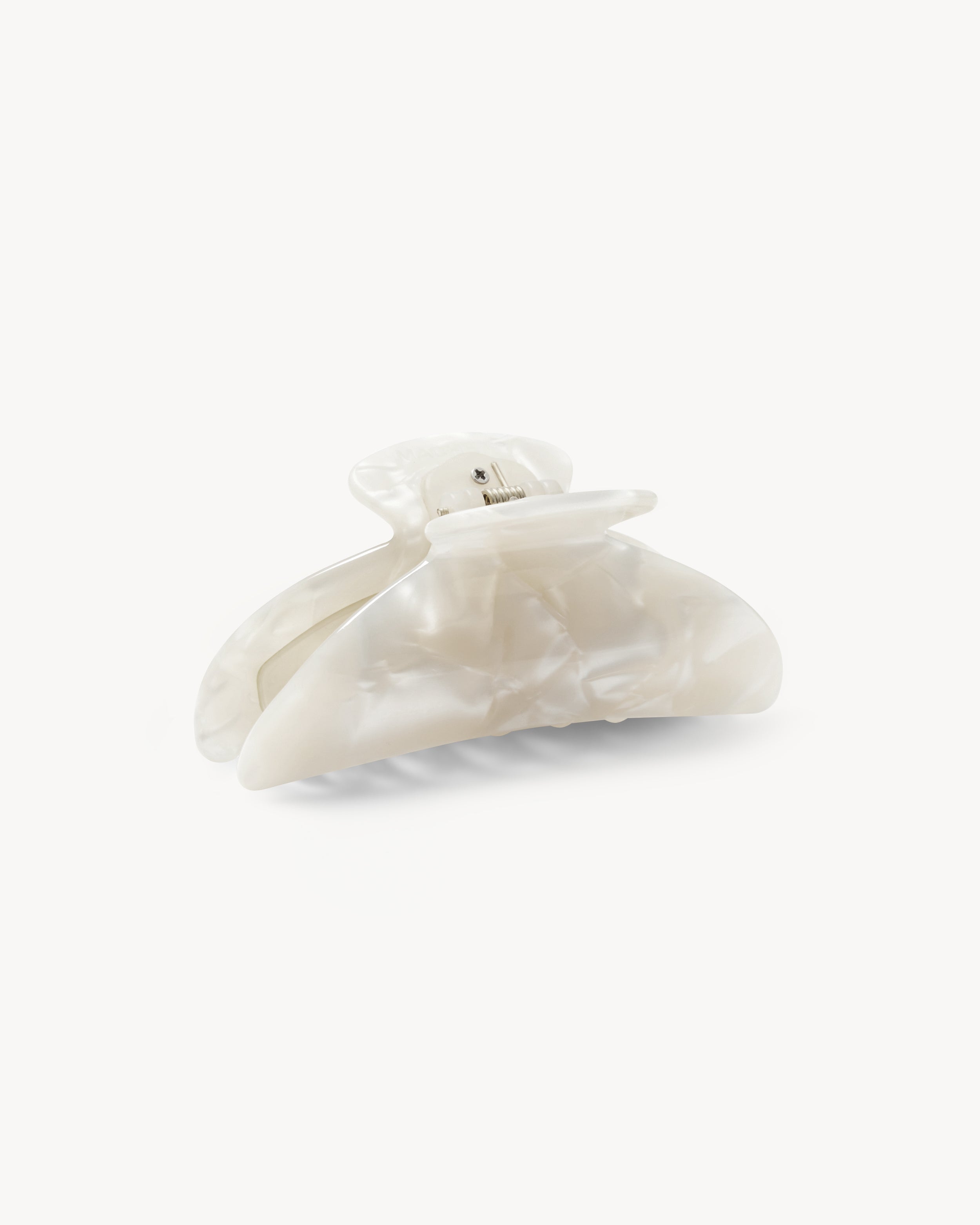 Haarklammer - Machete Midi Heirloom White Shell