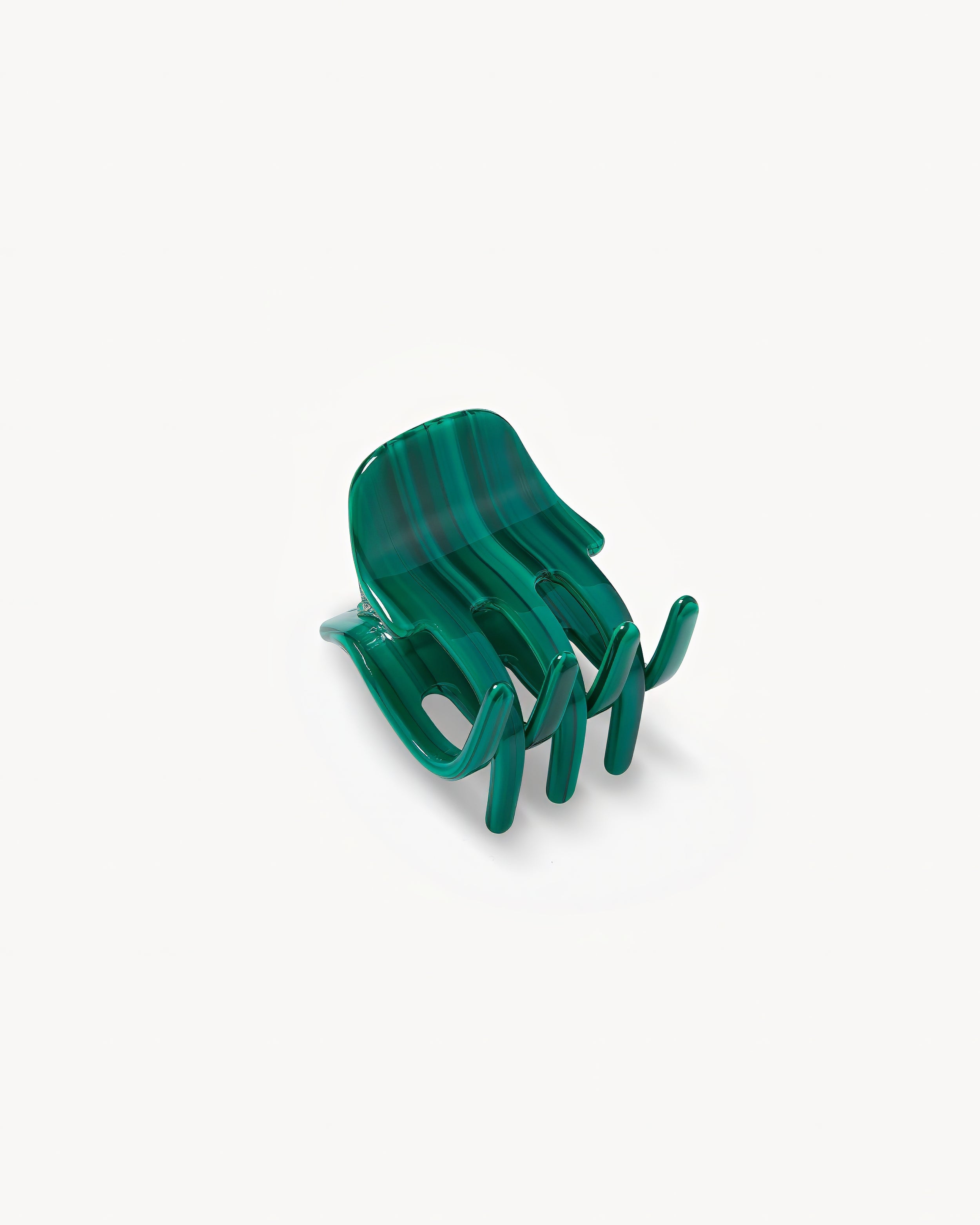 Haarklammer - Machete Mini Claw Malachite