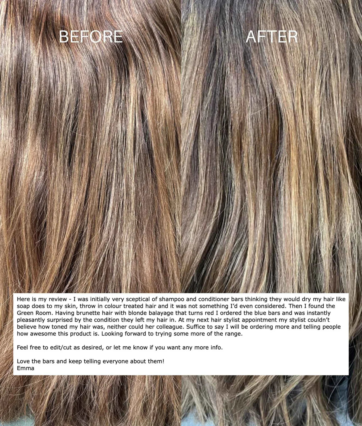 Festes Shampoo & Conditioner Set Colour Correction Blue - Dunkelblondes & Braunes Haar