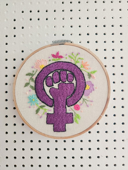 Kotty Embroidery Art Bild - Colectiva Feminista