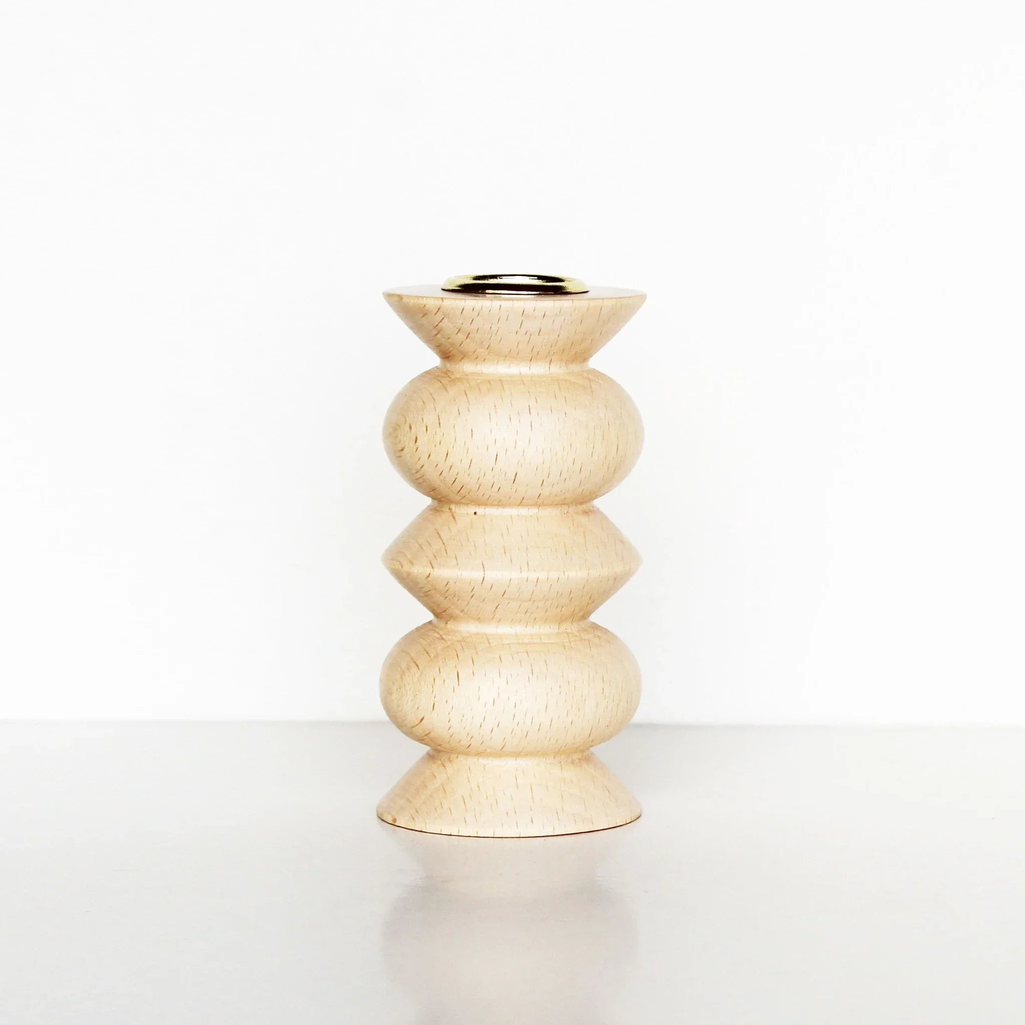 Holzkerzenständer - Totem No. 5 Set