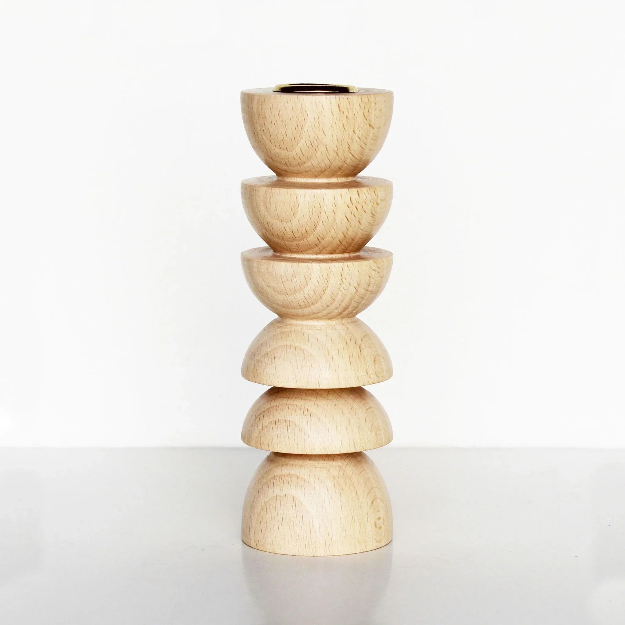Holzkerzenständer - Totem No 4 Tall