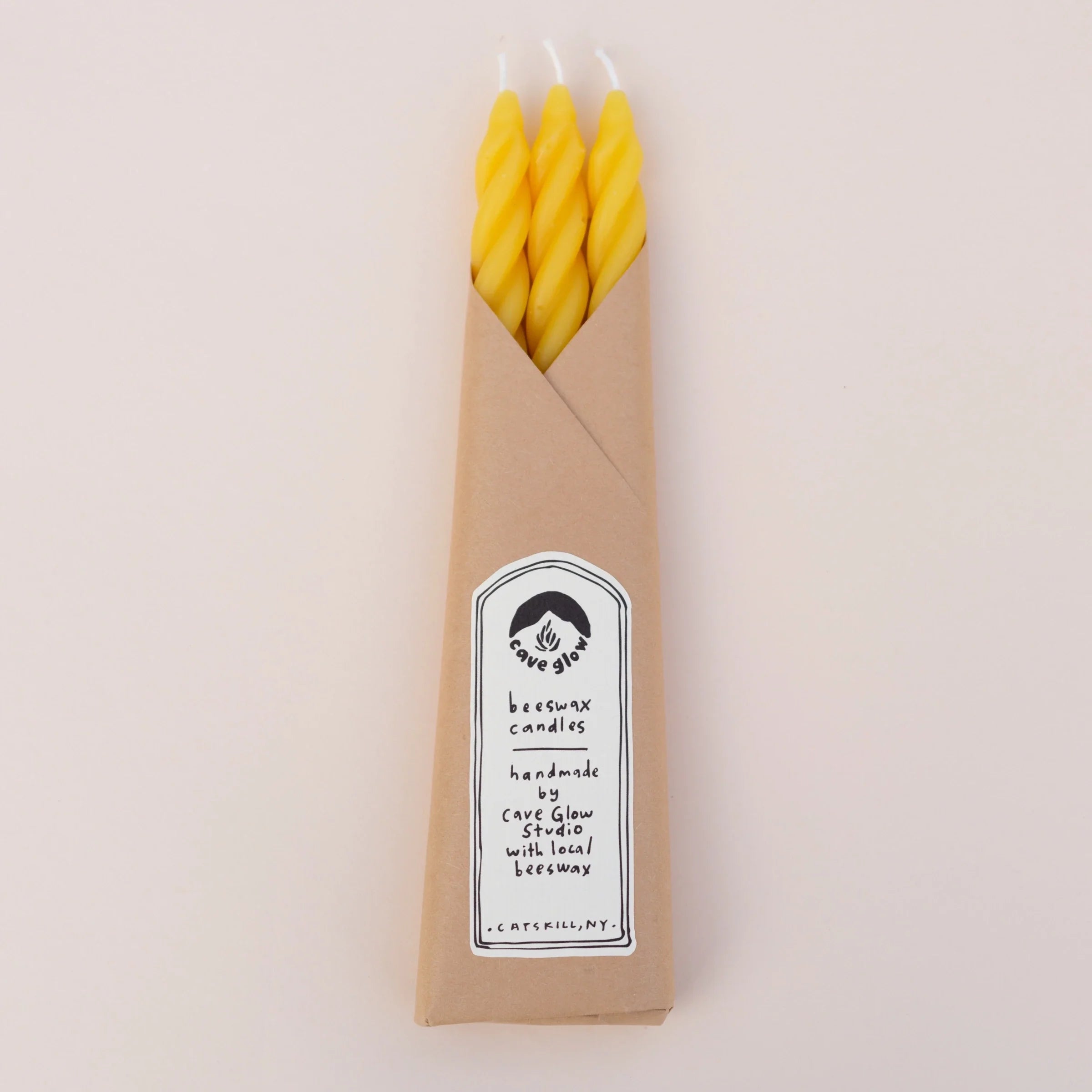 Kerzen  Spiral Beeswax - Sand