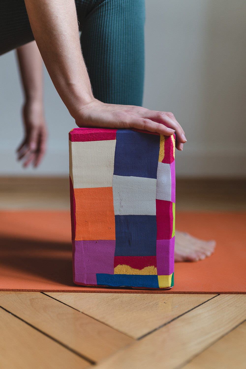 Recycled Yoga Block Sunset