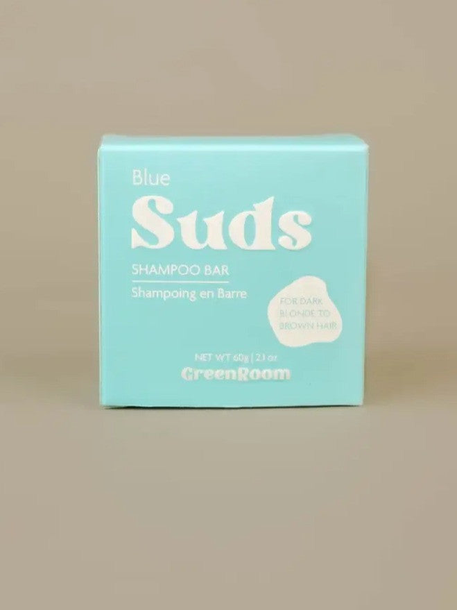 Festes Shampoo & Conditioner Set Colour Correction Blue - Dunkelblondes & Braunes Haar