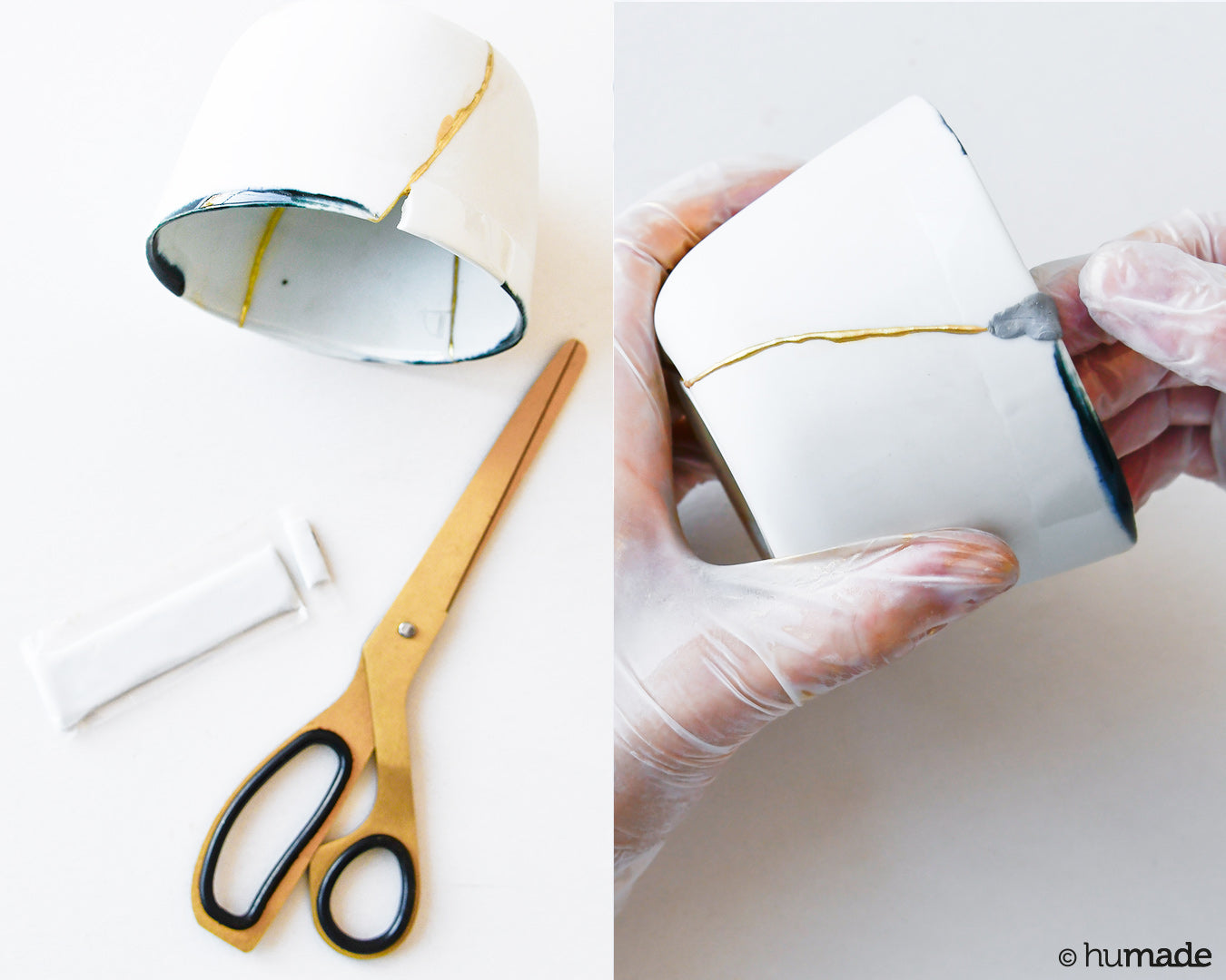 Kintsugi Kit - Gold & Silver